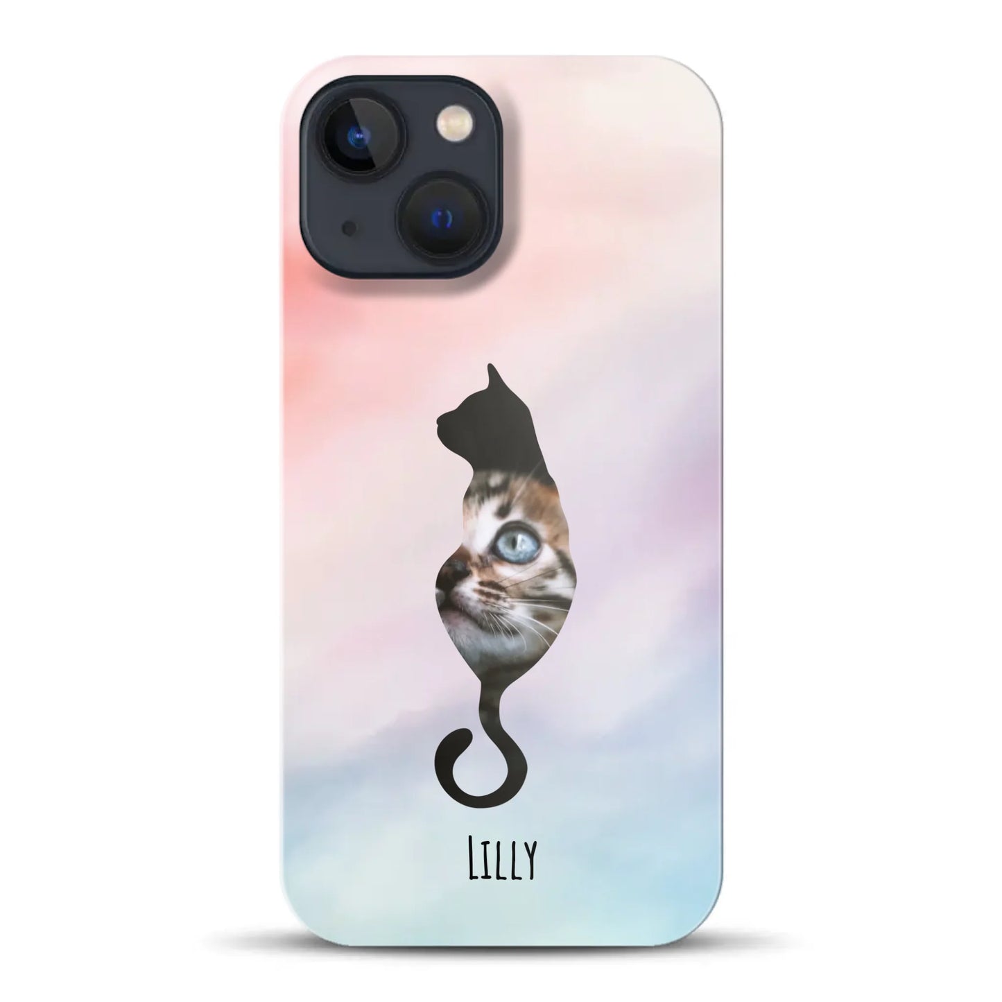 Silhouette Love - Individuelle Hardcase Hülle für iPhone