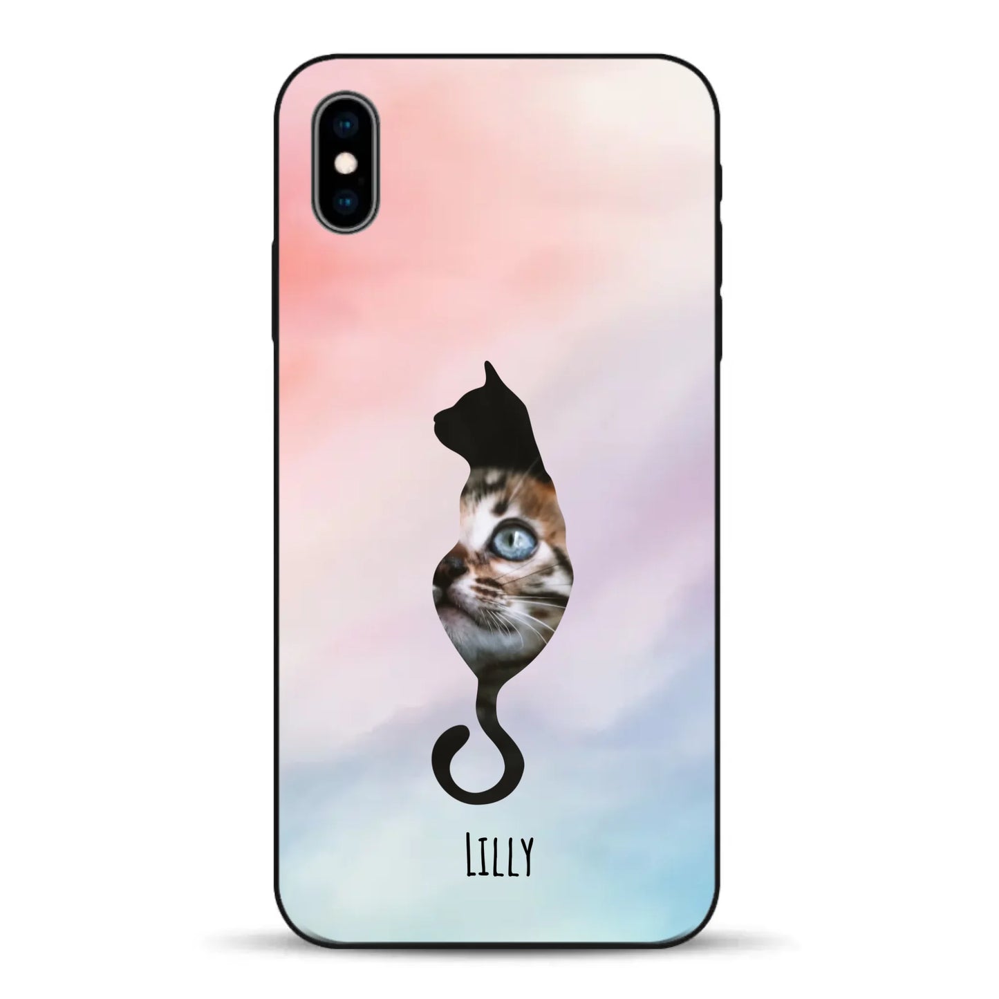 Silhouette Love - Individuelle Handyhülle für iPhone