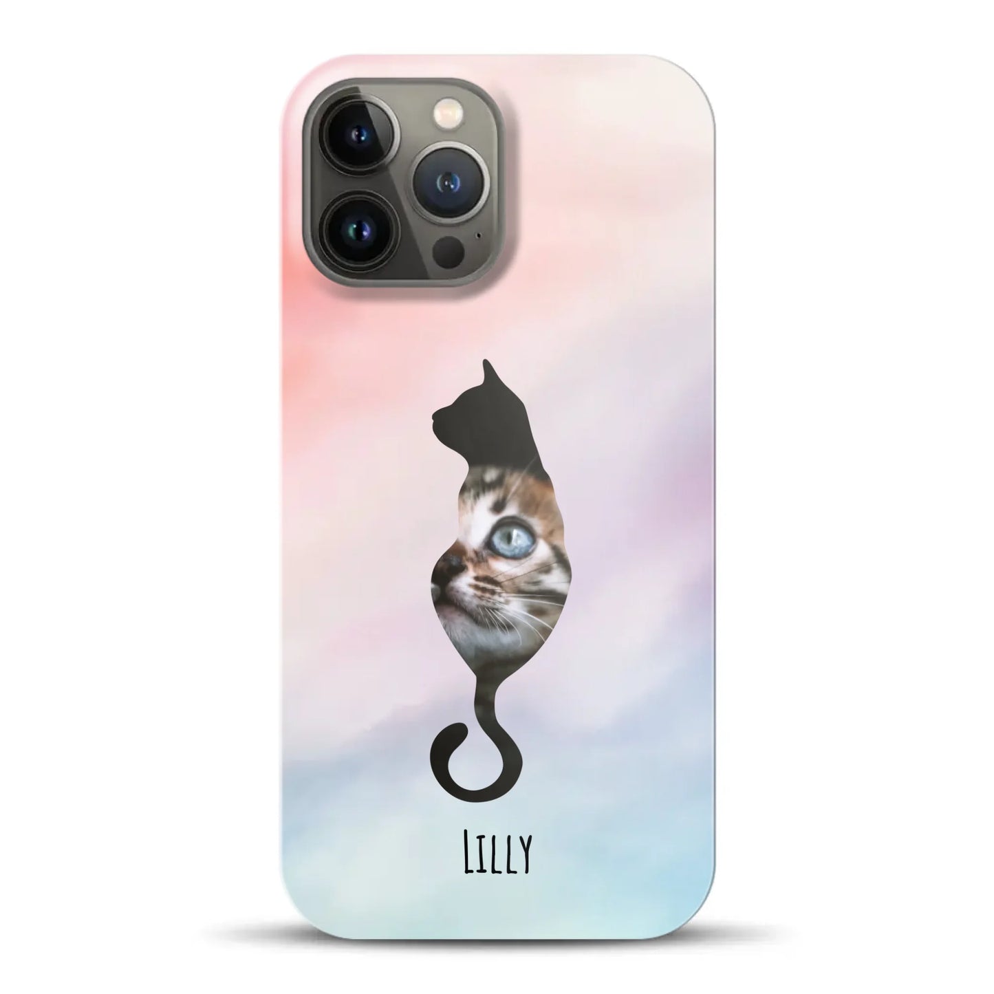 Silhouette Love - Individuelle Hardcase Hülle für iPhone