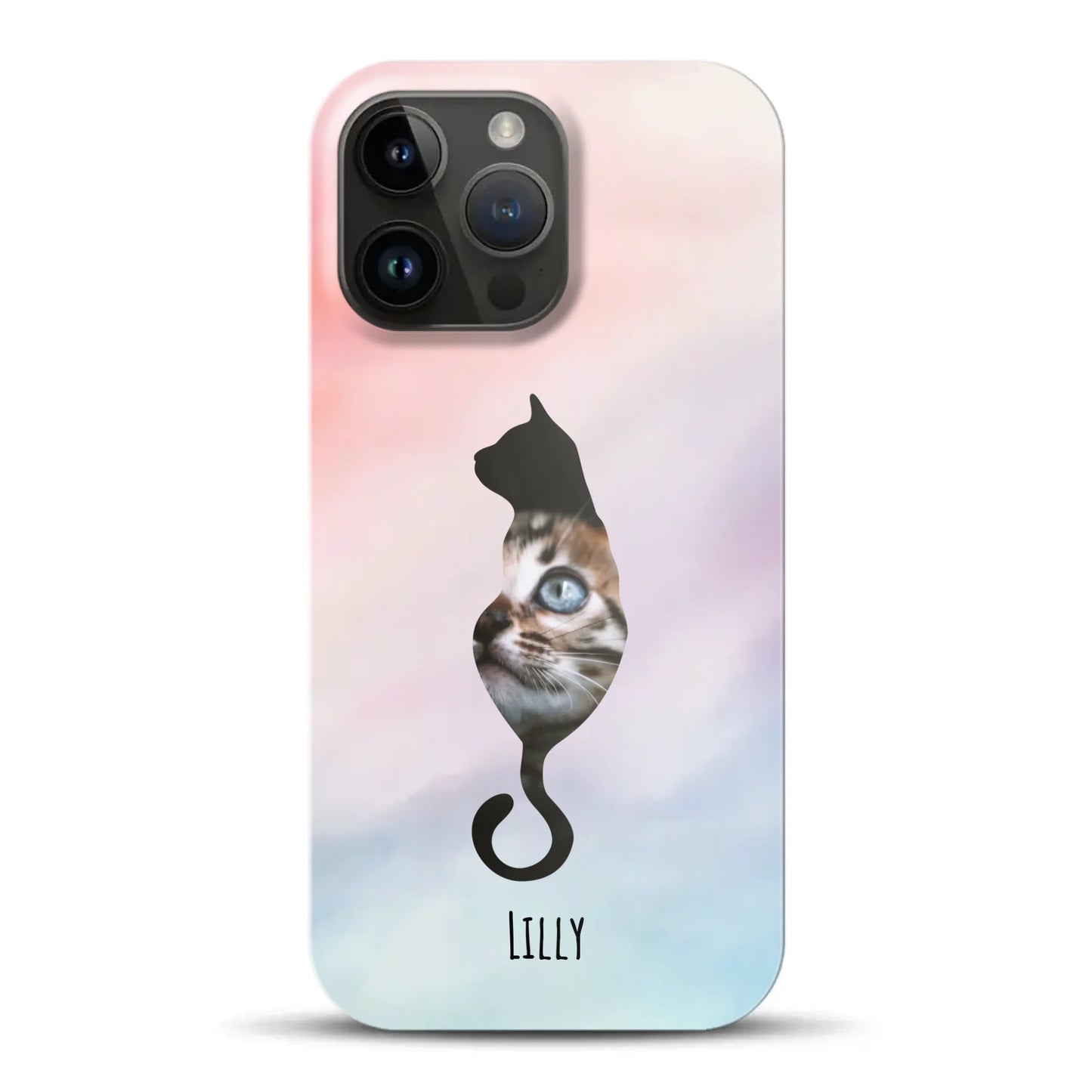 Silhouette Love - Individuelle Hardcase Hülle für iPhone