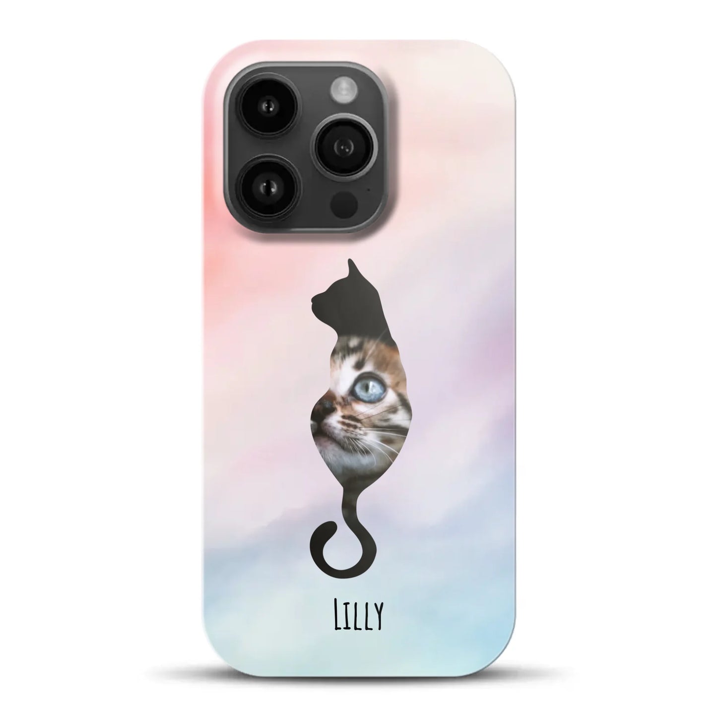 Silhouette Love - Individuelle Hardcase Hülle für iPhone
