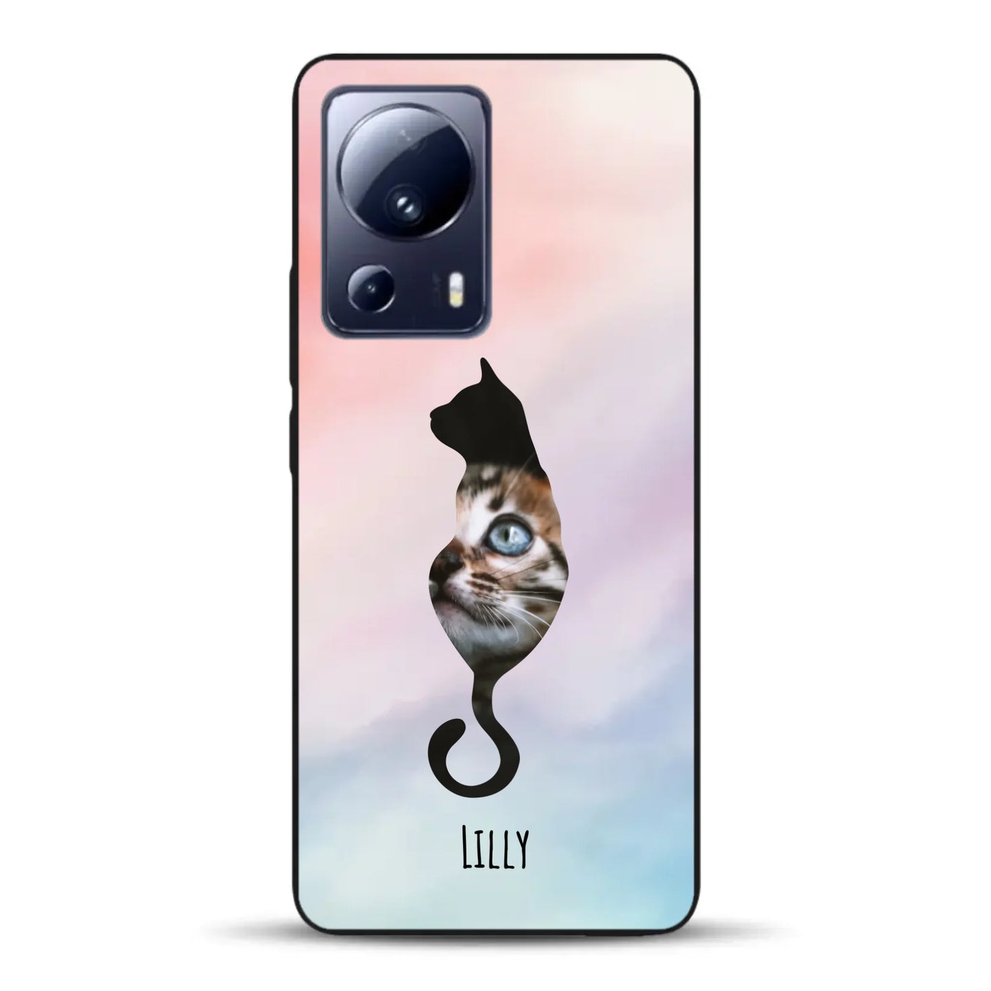 Silhouette Love - Individuelle Handyhülle für Xiaomi