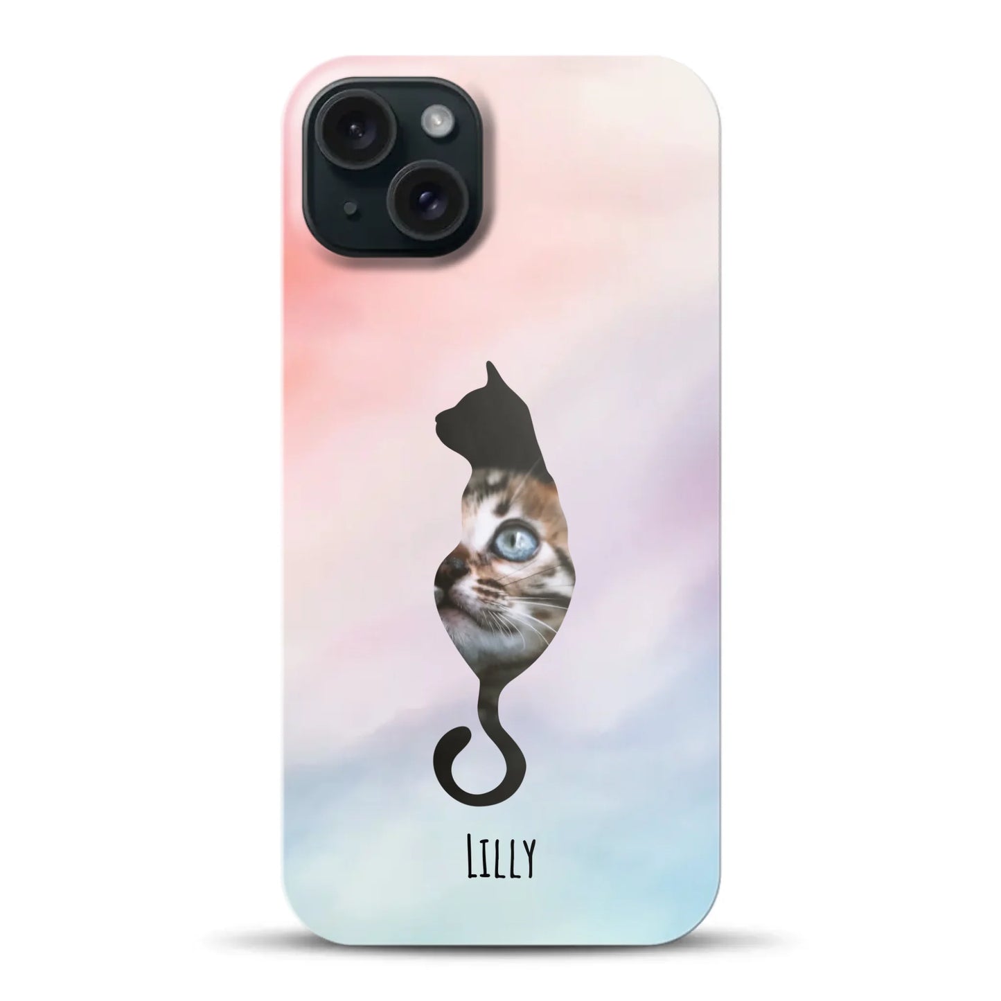 Silhouette Love - Individuelle Hardcase Hülle für iPhone