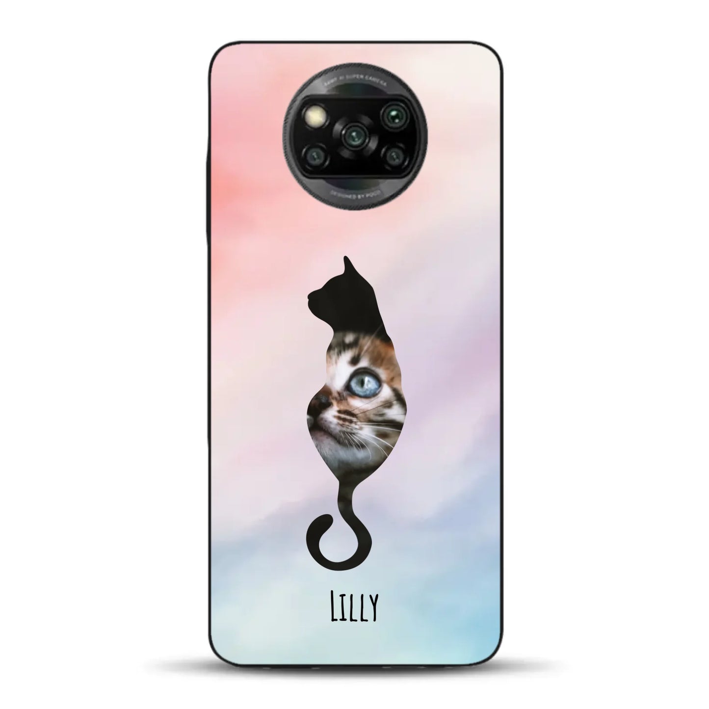 Silhouette Love - Individuelle Handyhülle für Xiaomi