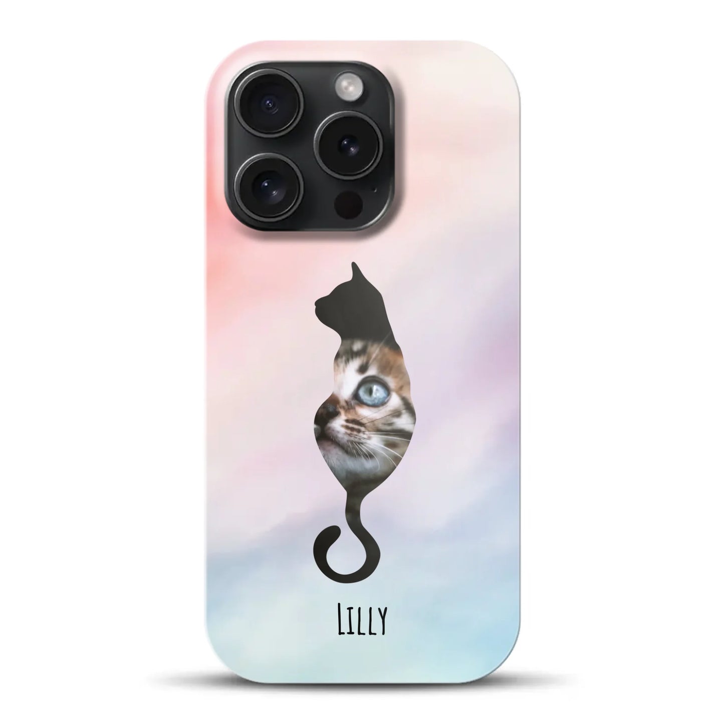 Silhouette Love - Individuelle Hardcase Hülle für iPhone