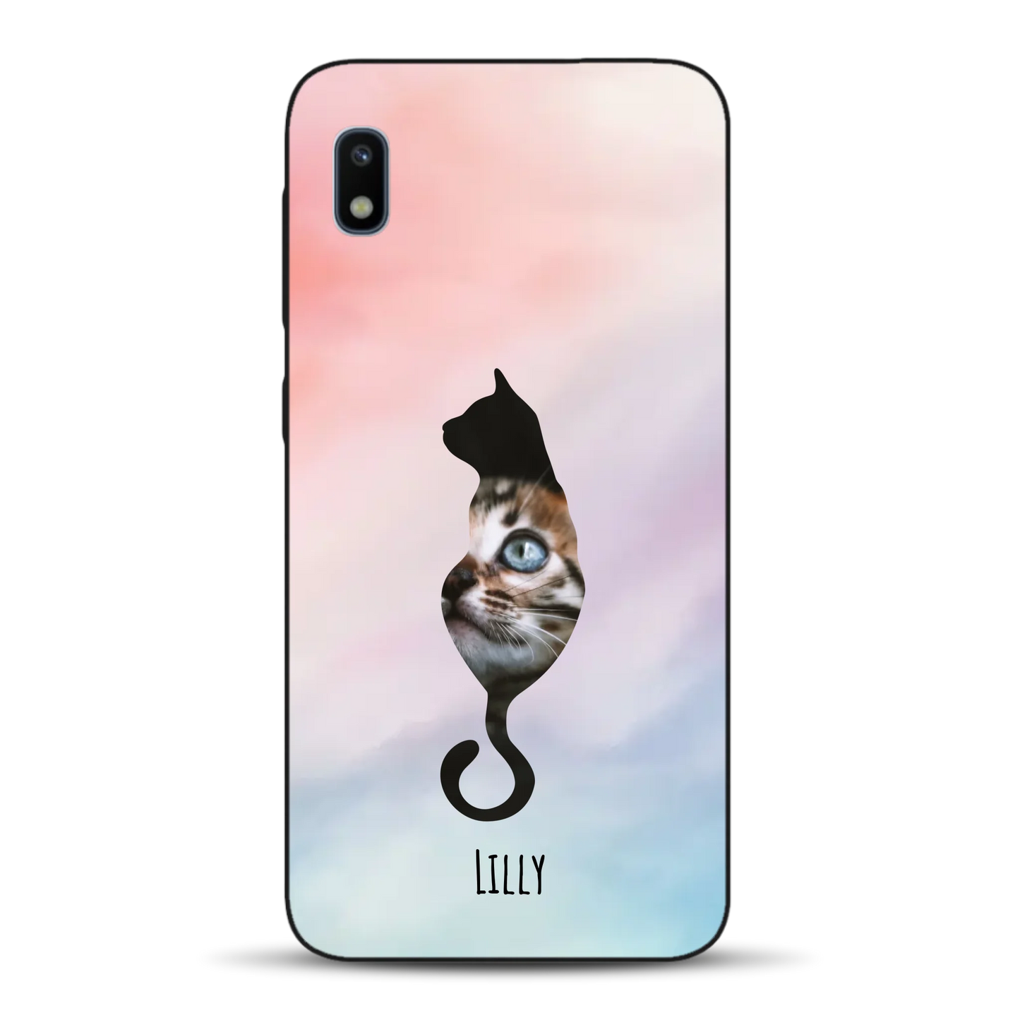 Silhouette Love - Individuelle Handyhülle für Samsung