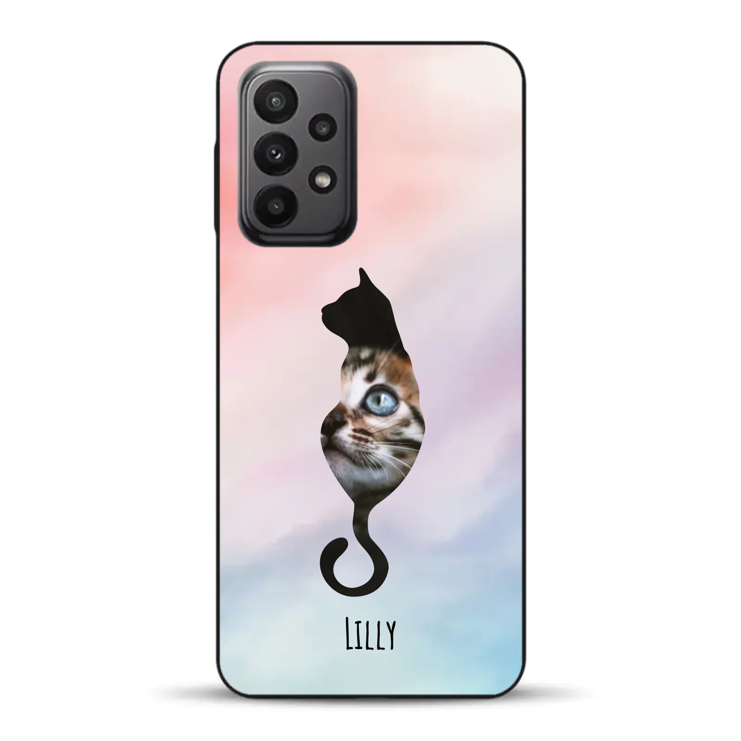 Silhouette Love - Individuelle Handyhülle für Samsung