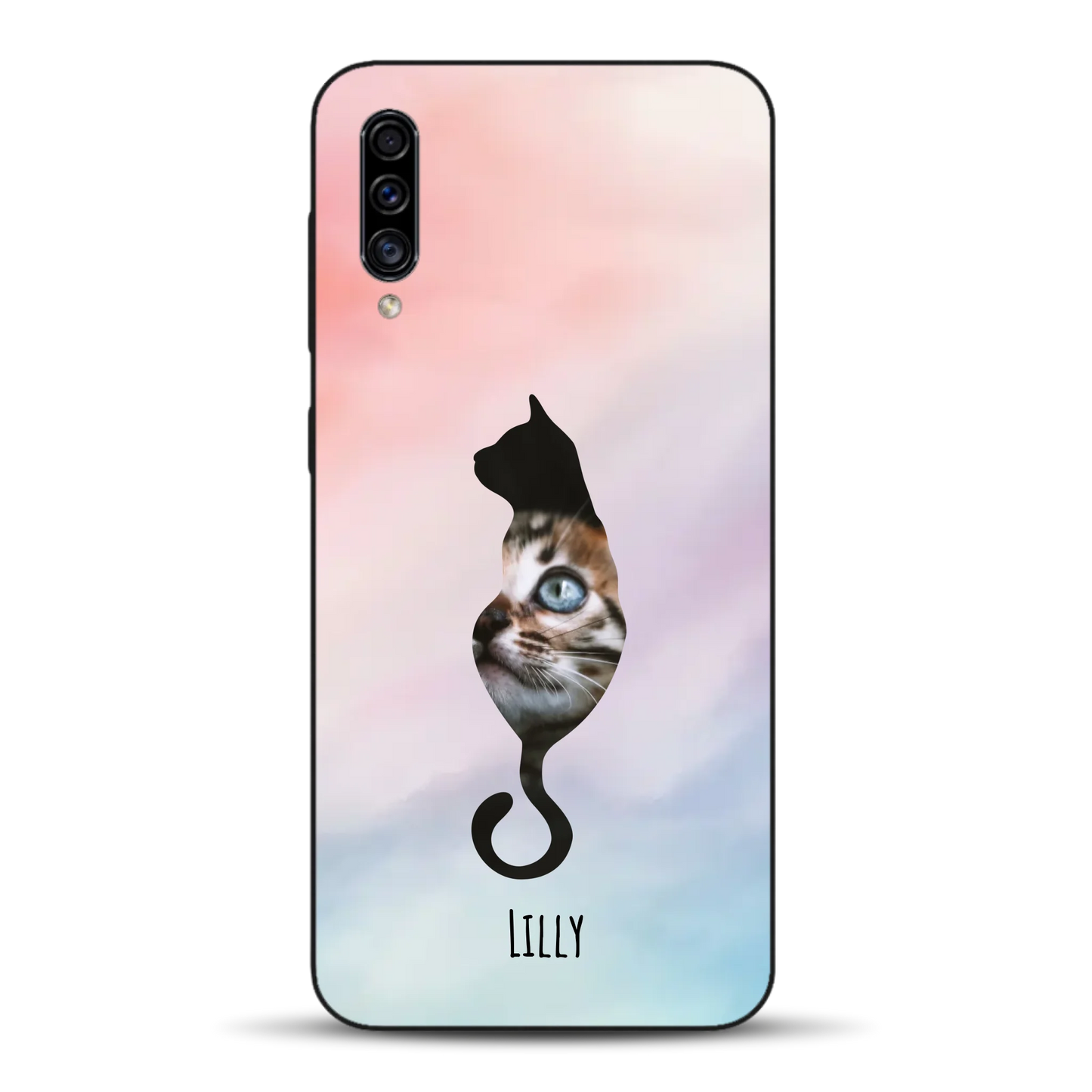 Silhouette Love - Individuelle Handyhülle für Samsung