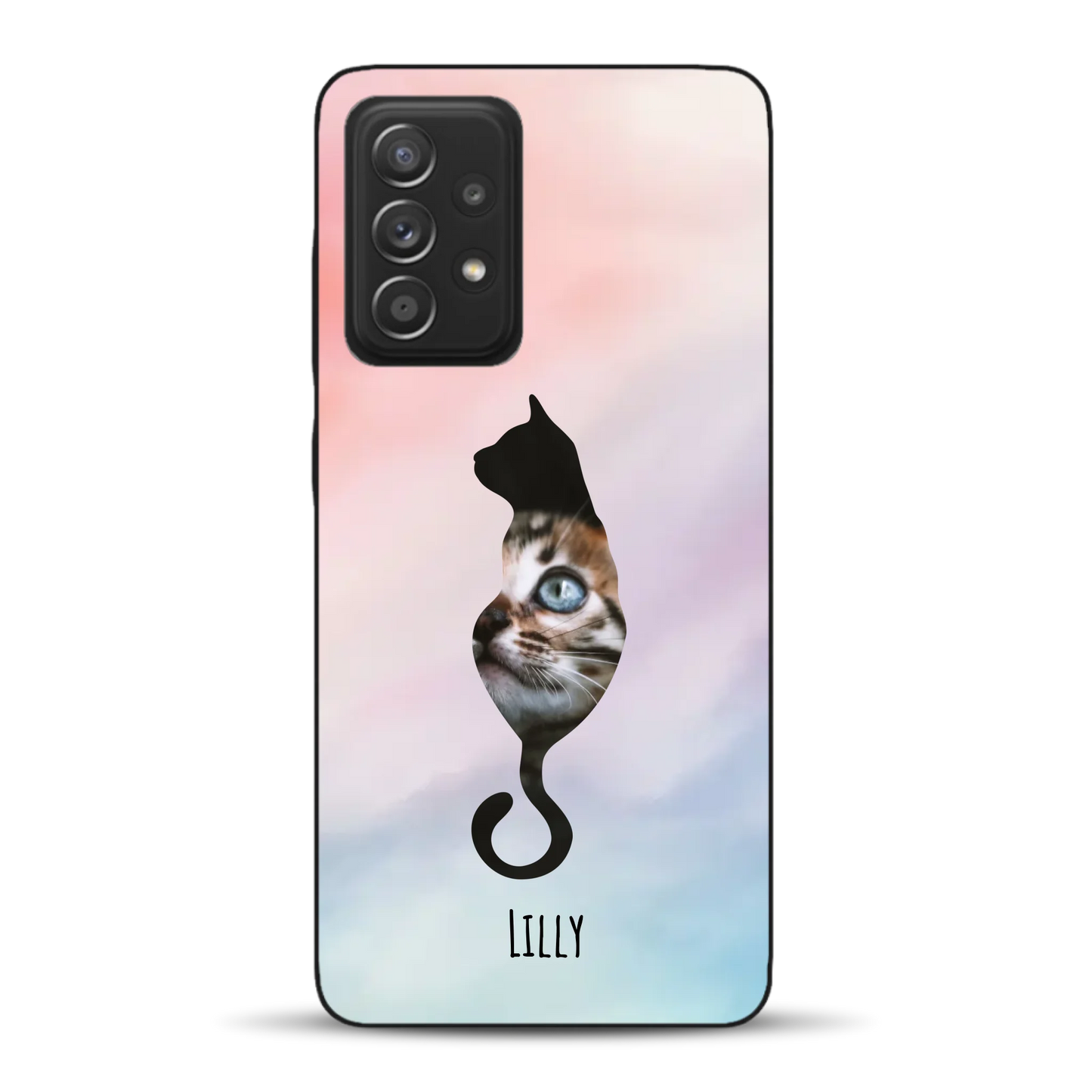 Silhouette Love - Individuelle Handyhülle für Samsung