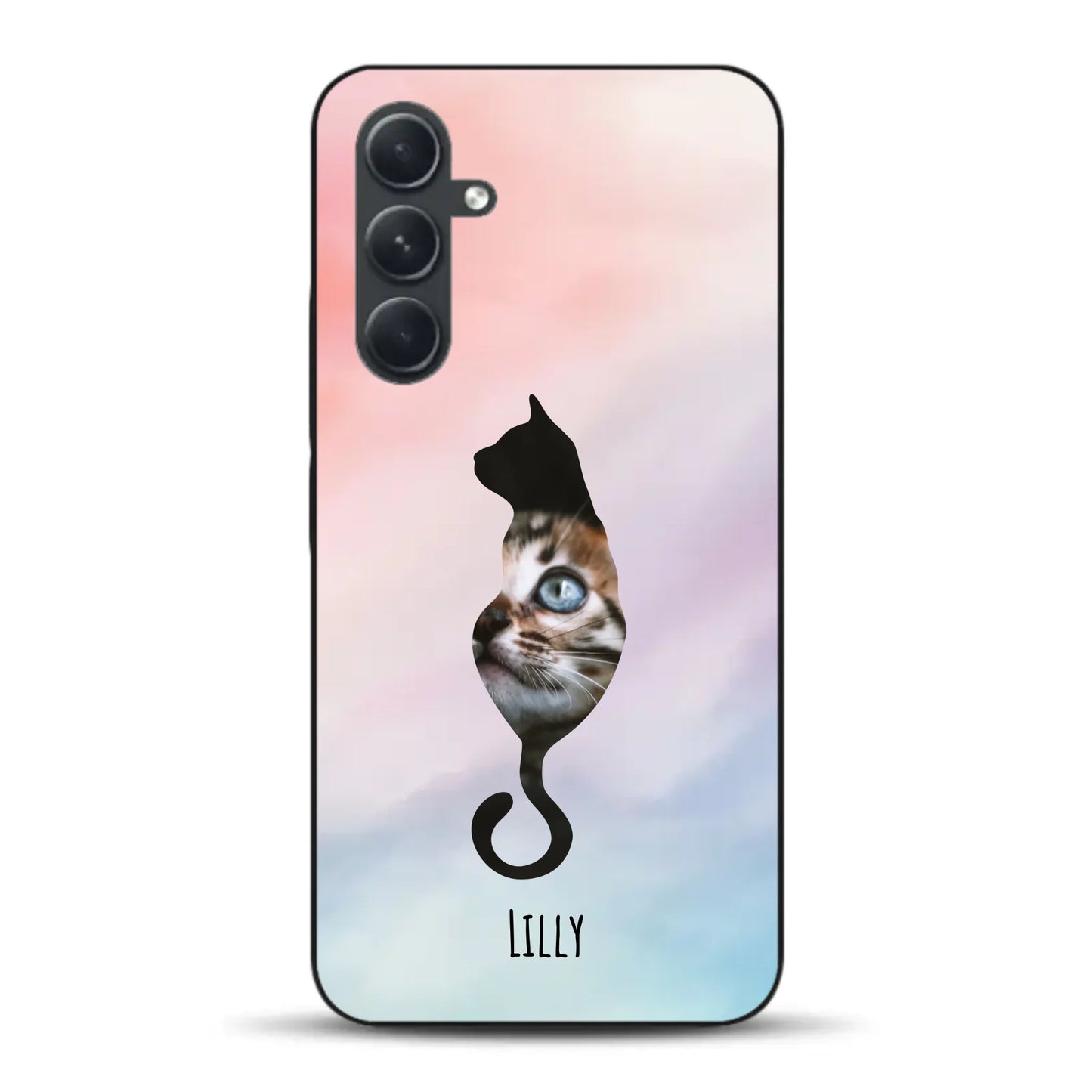 Silhouette Love - Individuelle Handyhülle für Samsung