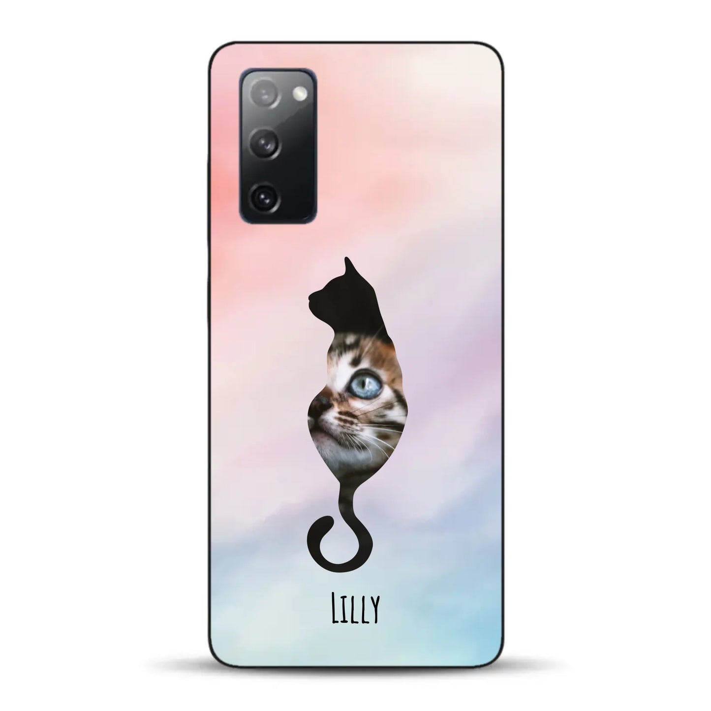 Silhouette Love - Individuelle Handyhülle für Samsung