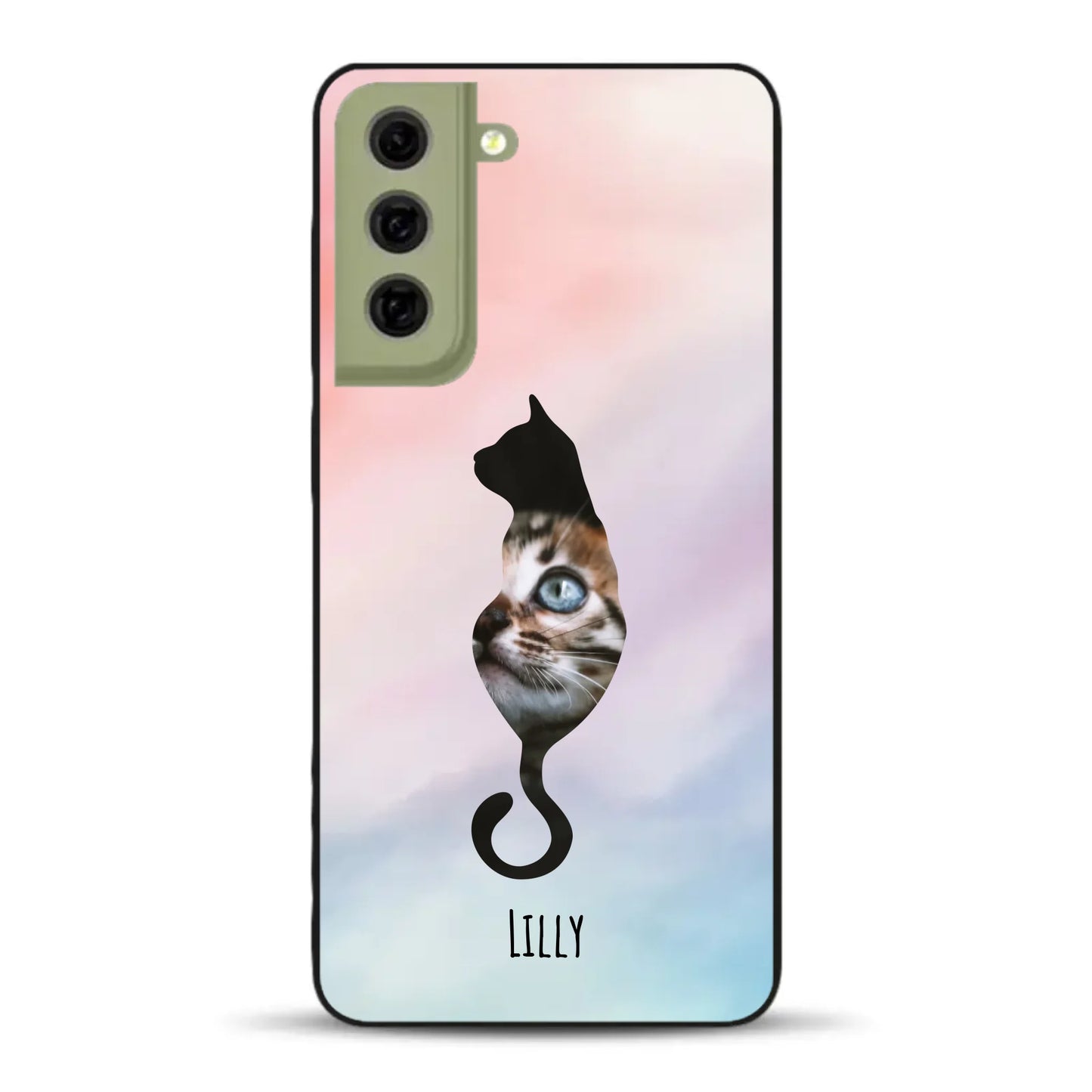 Silhouette Love - Individuelle Handyhülle für Samsung