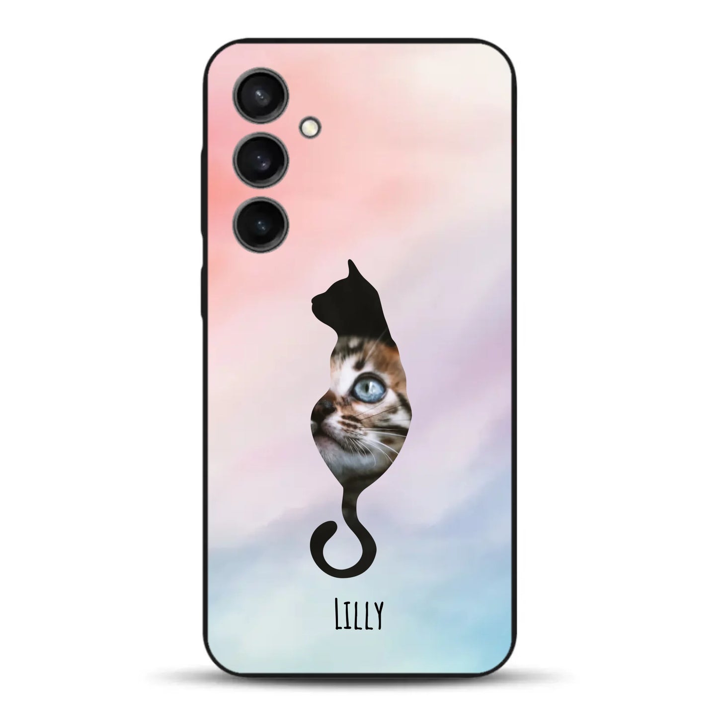 Silhouette Love - Individuelle Handyhülle für Samsung