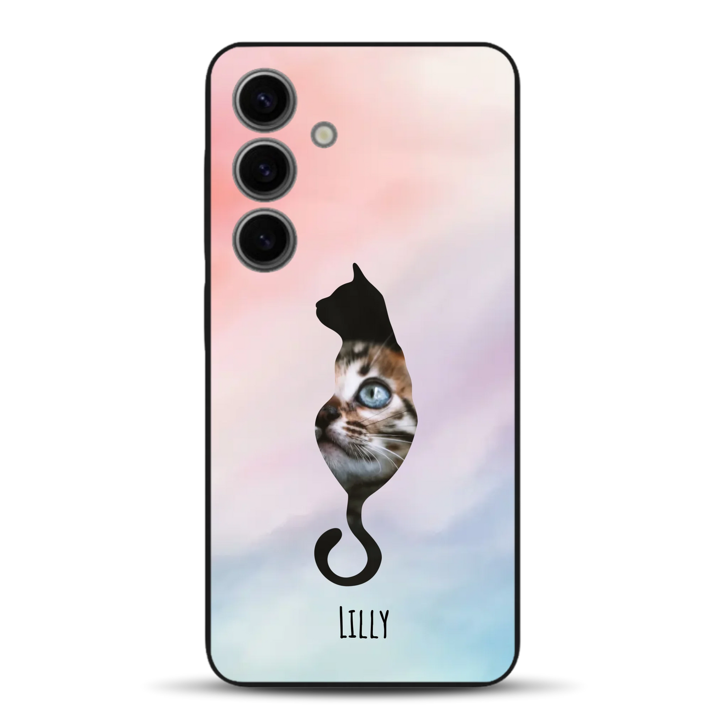 Silhouette Love - Individuelle Handyhülle für Samsung