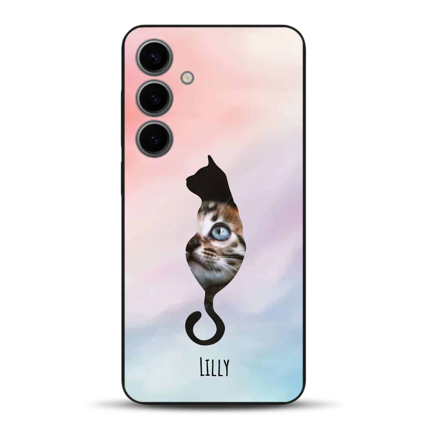 Silhouette Love - Individuelle Handyhülle für Samsung