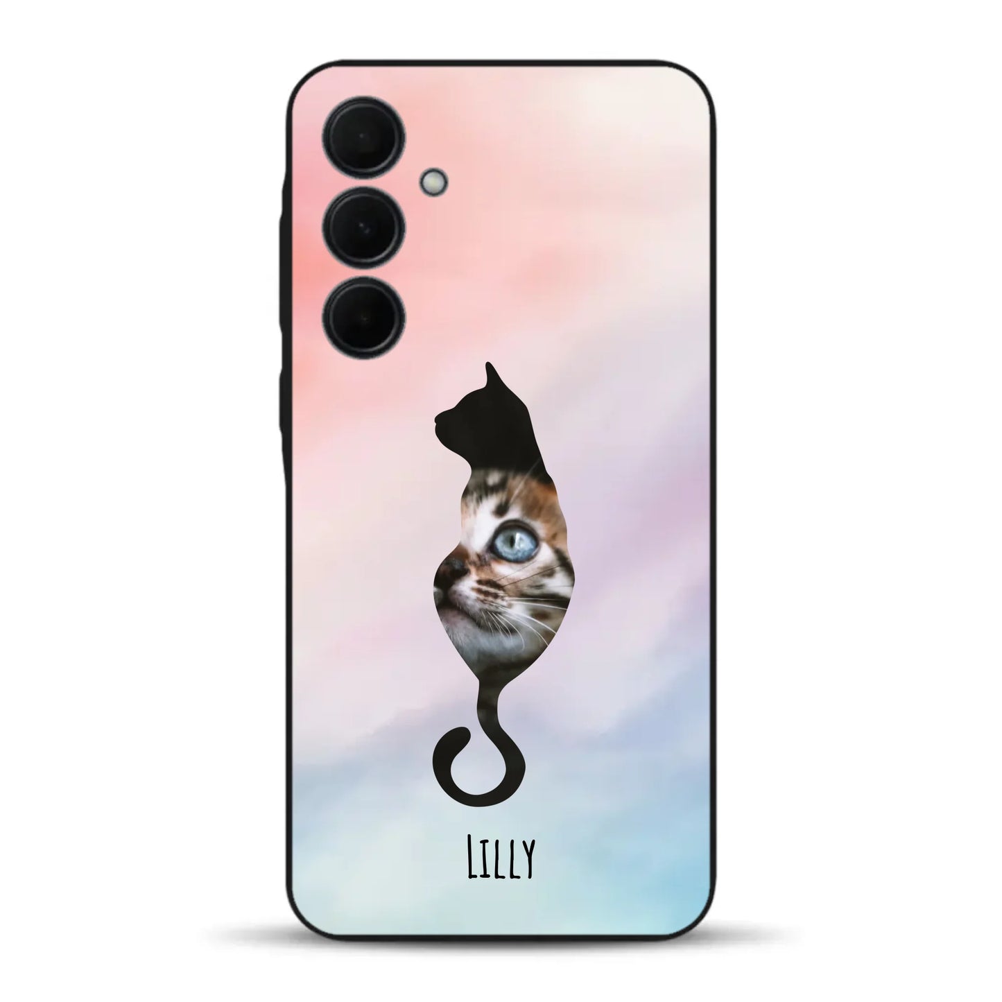 Silhouette Love - Individuelle Handyhülle für Samsung