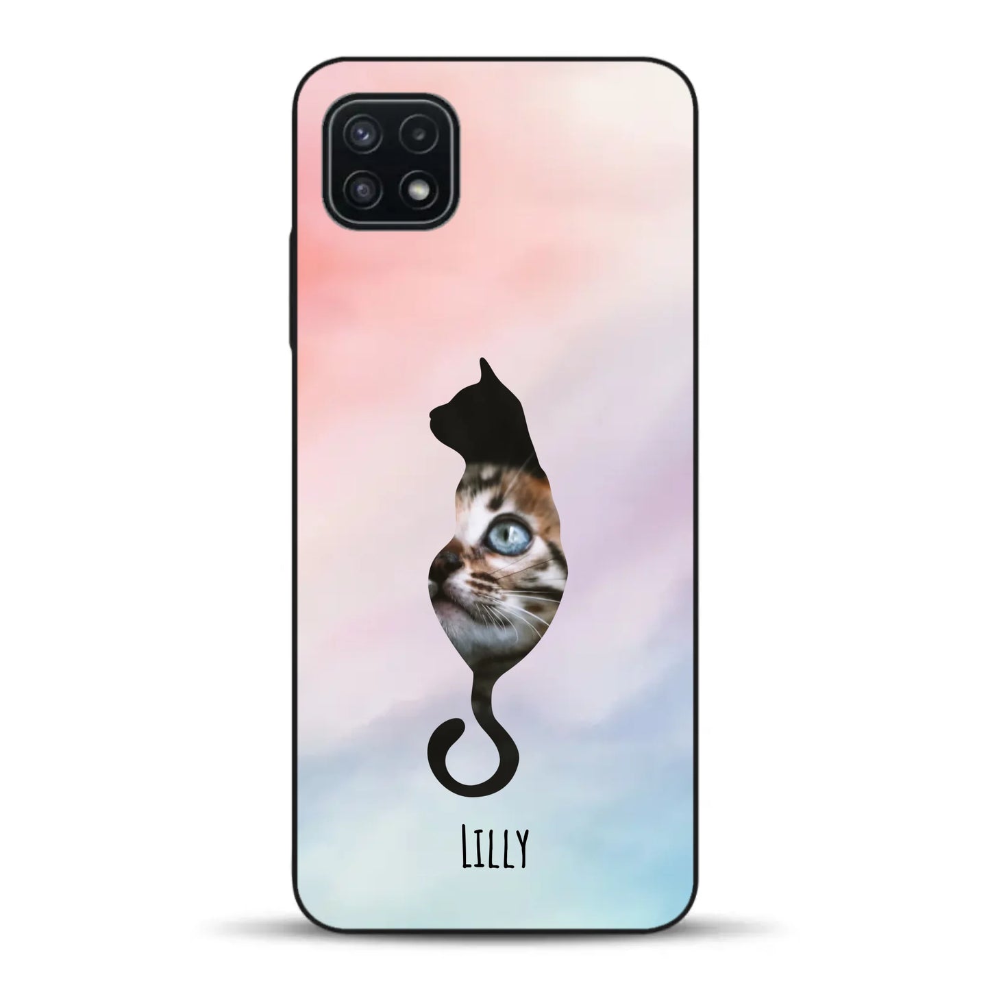 Silhouette Love - Individuelle Handyhülle für Samsung