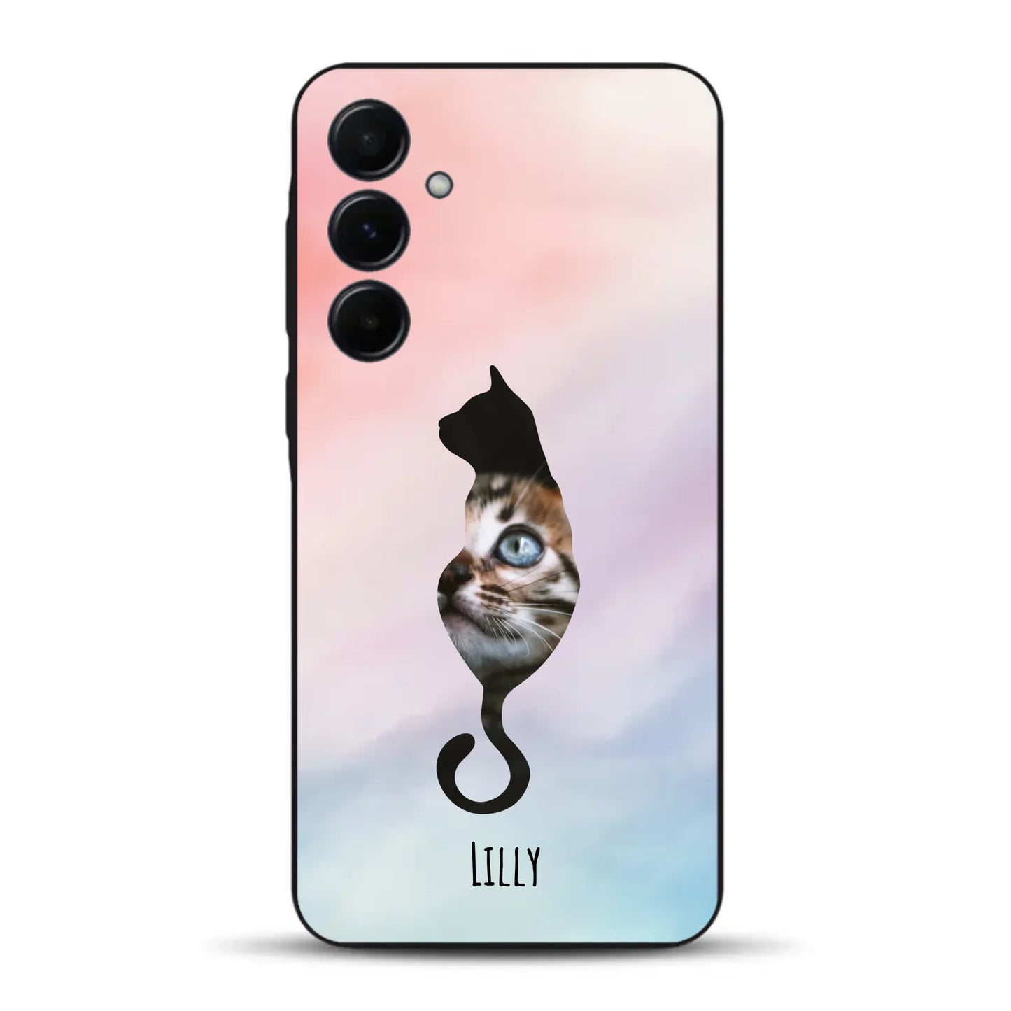 Silhouette Love - Individuelle Handyhülle für Samsung