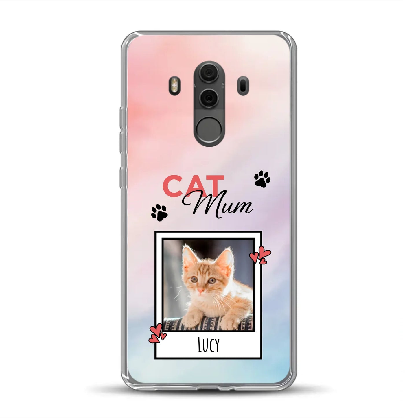 Katzen Mama - Individuelle Handyhülle für Huawei