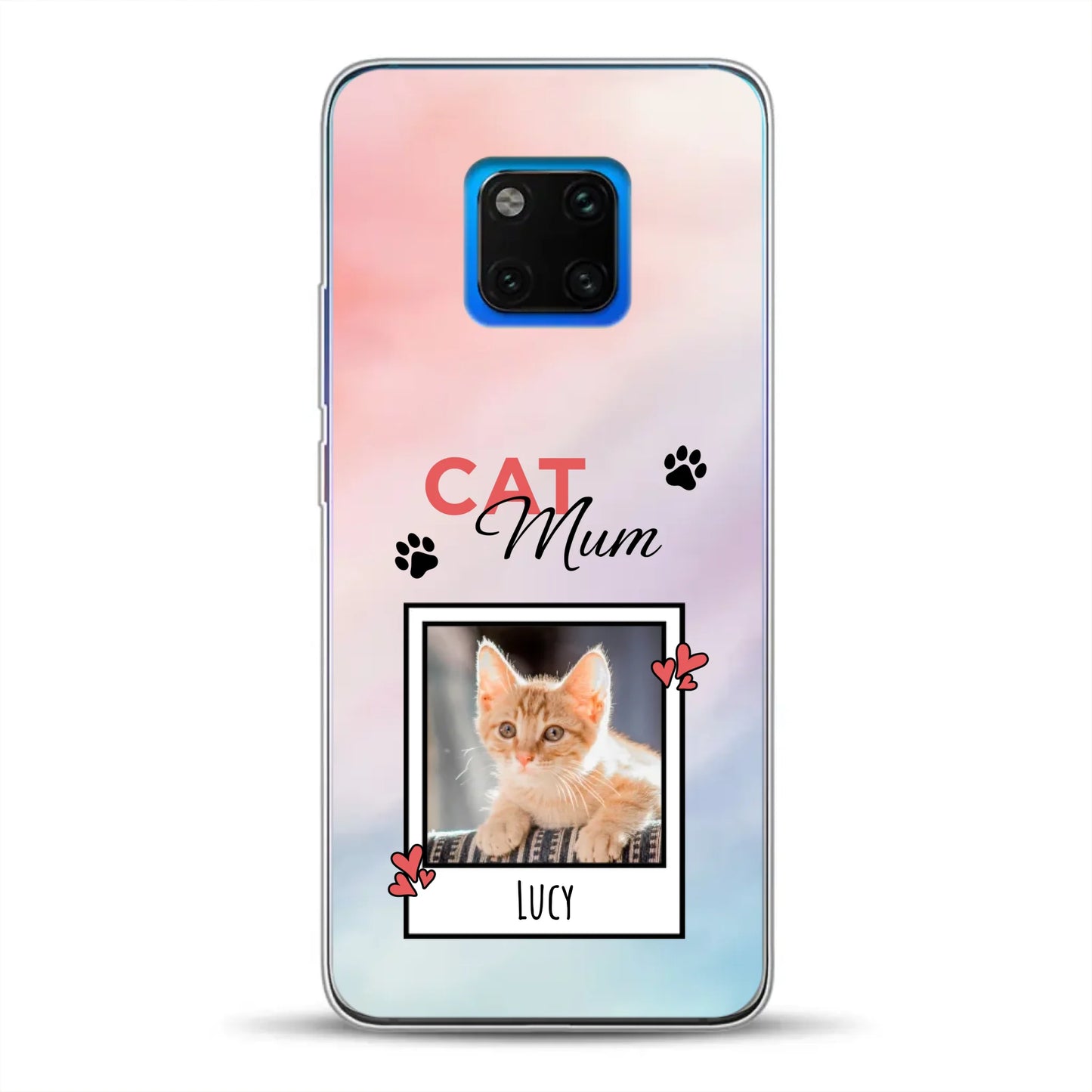 Katzen Mama - Individuelle Handyhülle für Huawei