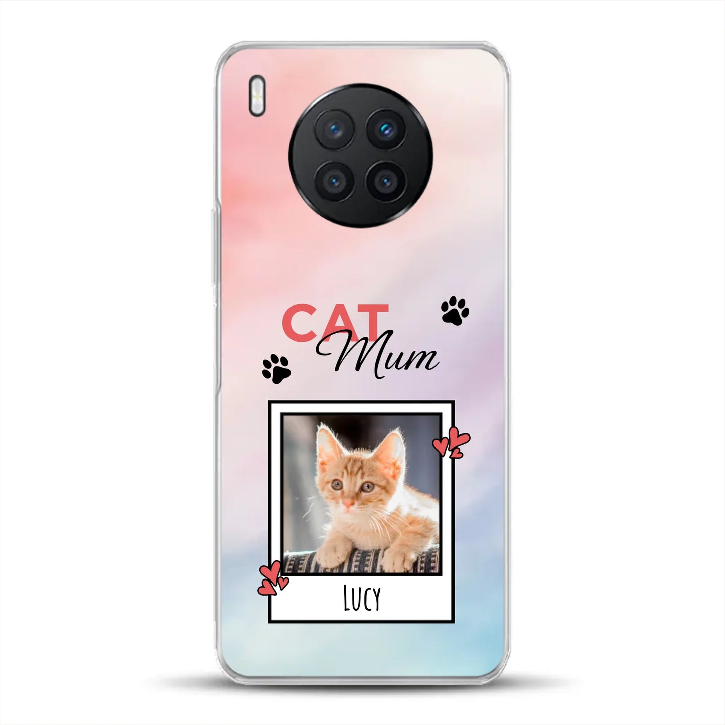Katzen Mama - Individuelle Handyhülle für Huawei