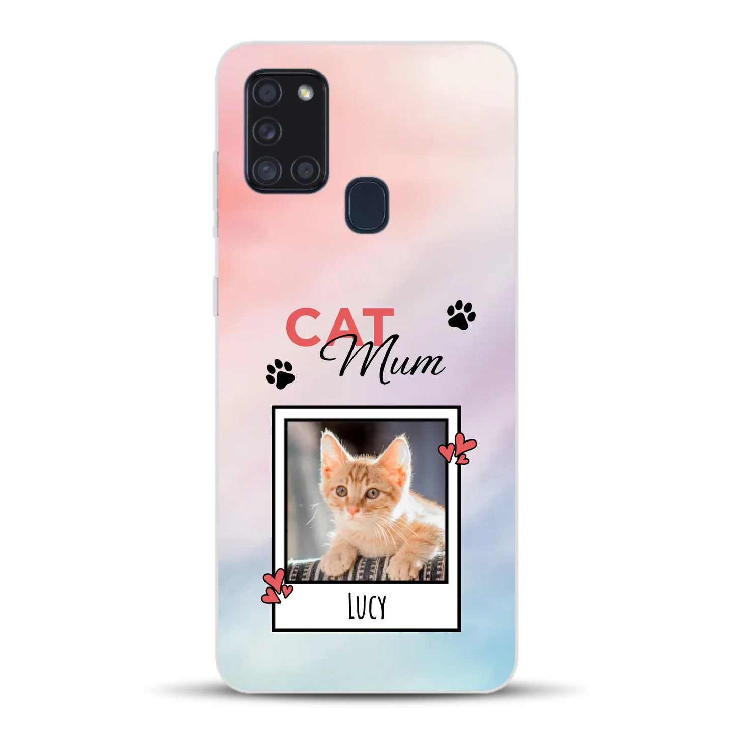 Katzen Mama - Individuelle Handyhülle für Samsung