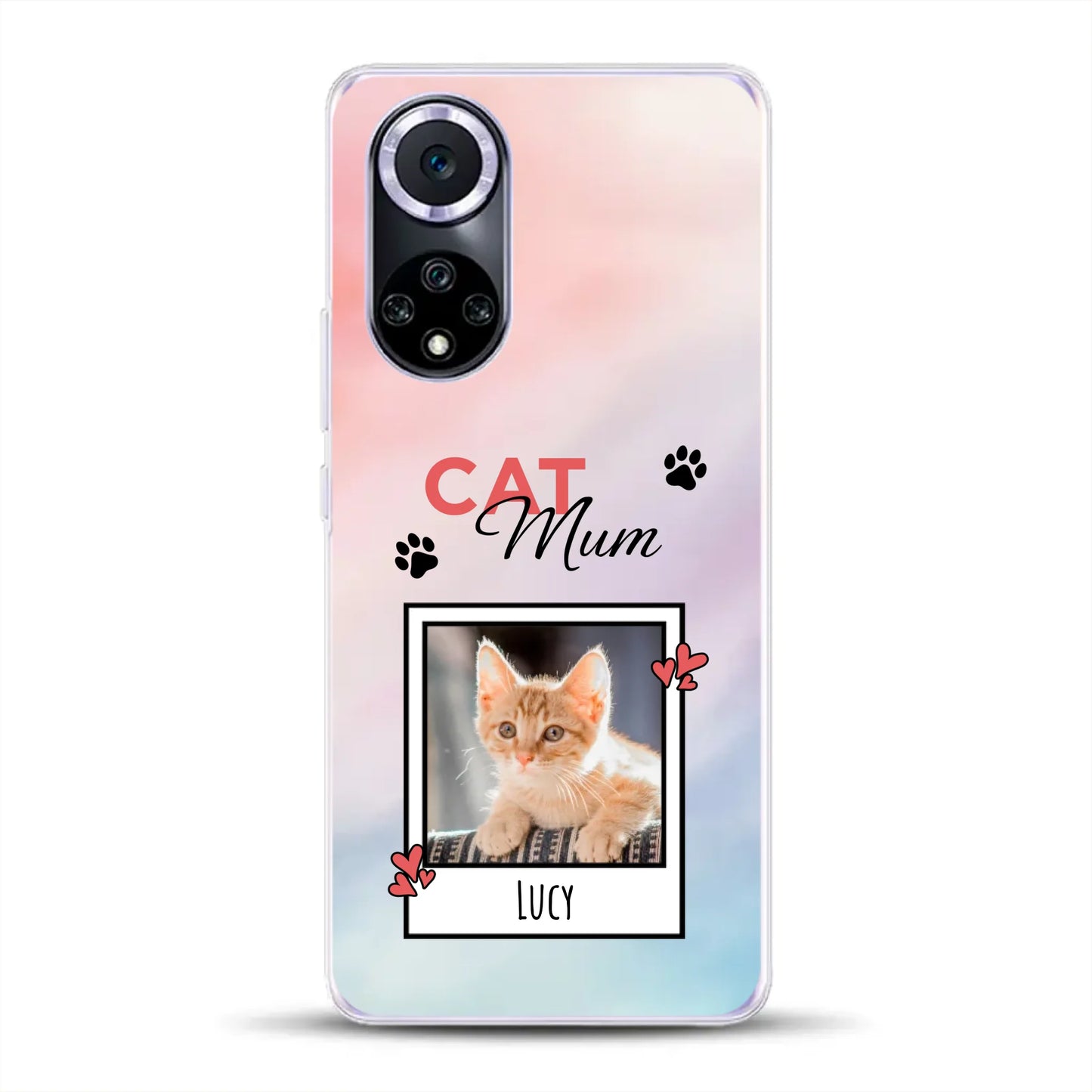 Katzen Mama - Individuelle Handyhülle für Huawei