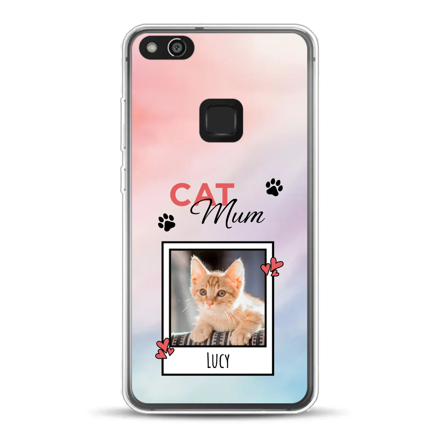 Katzen Mama - Individuelle Handyhülle für Huawei