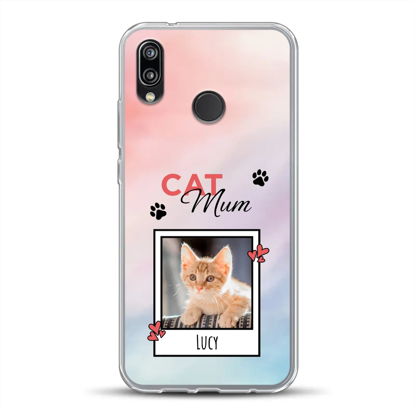 Katzen Mama - Individuelle Handyhülle für Huawei