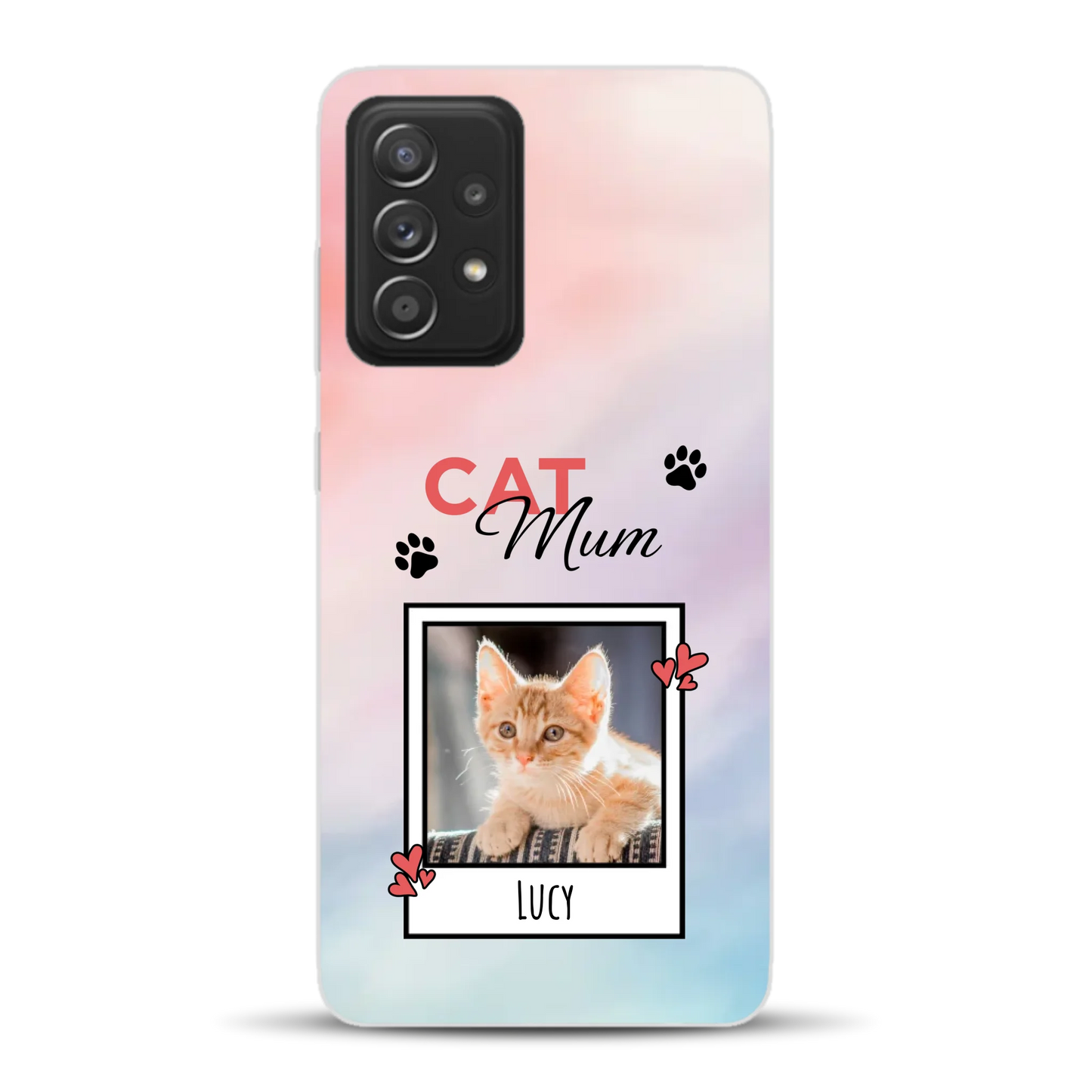 Katzen Mama - Individuelle Handyhülle für Samsung