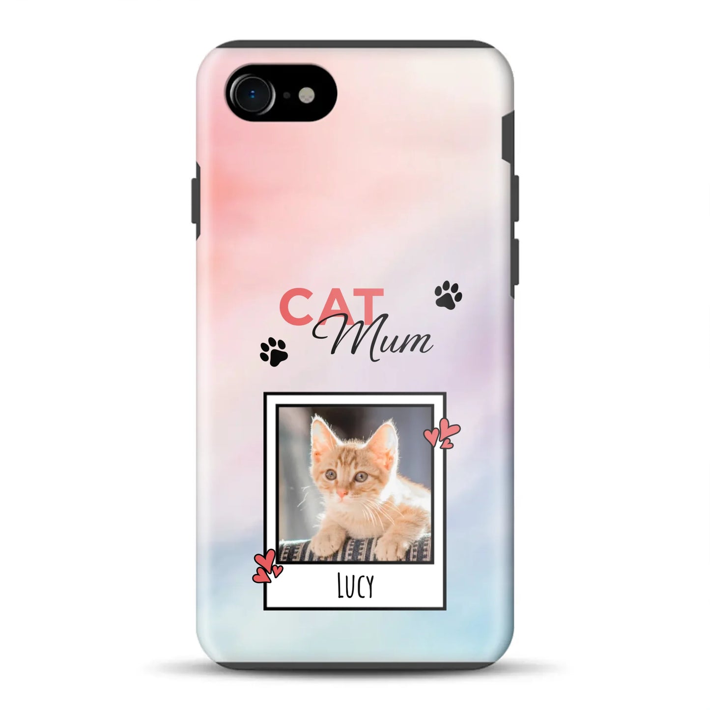 Katzen Mama - Individuelle Premium Hülle für iPhone