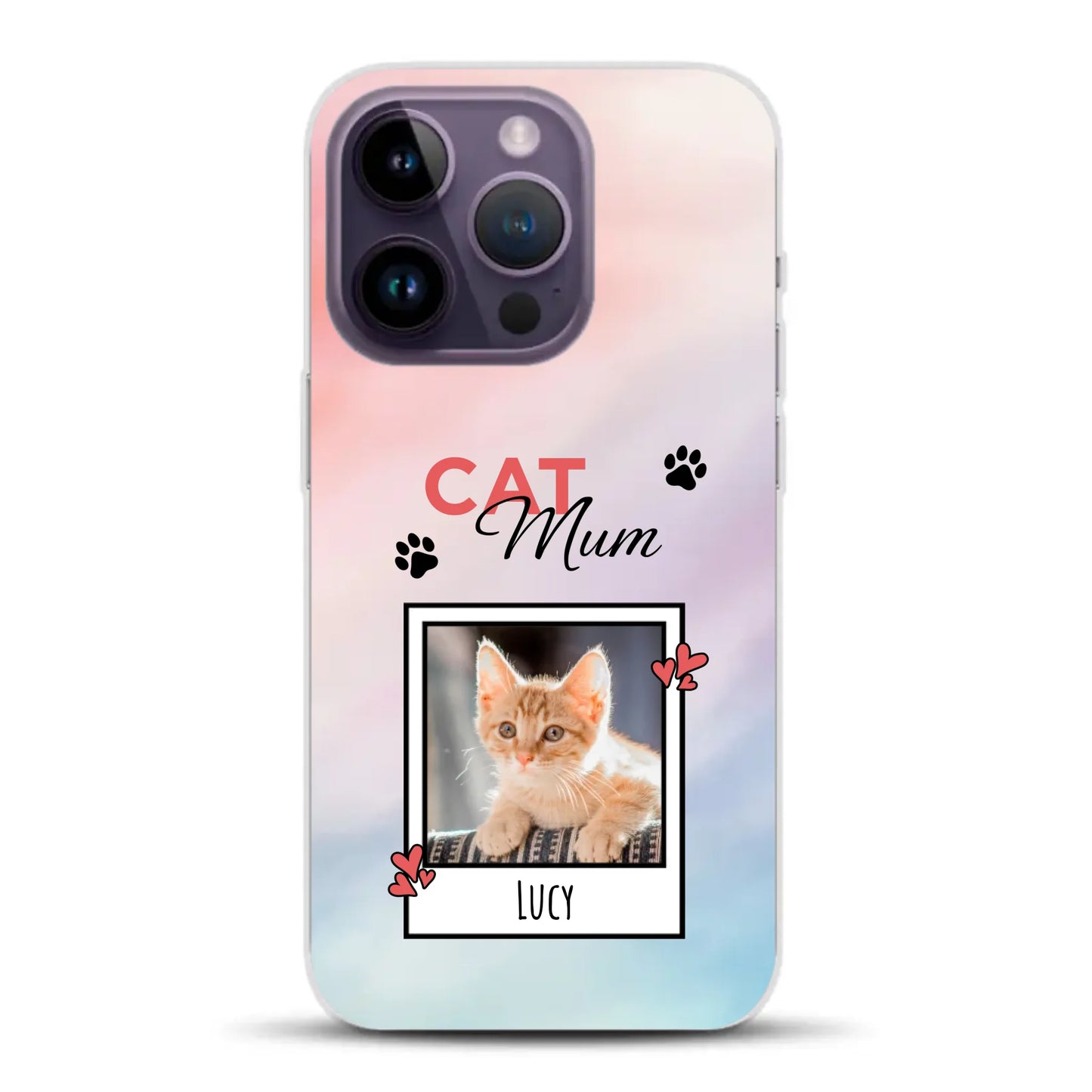 Katzen Mama - Individuelle Handyhülle für iPhone
