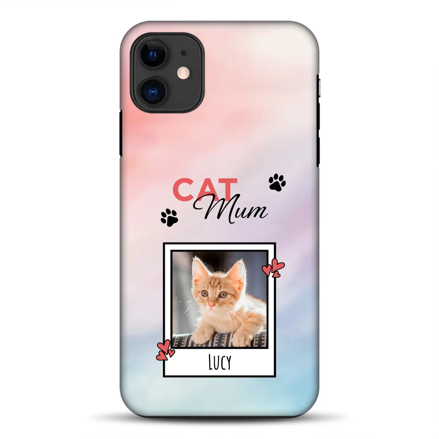 Katzen Mama - Individuelle Premium Hülle für iPhone