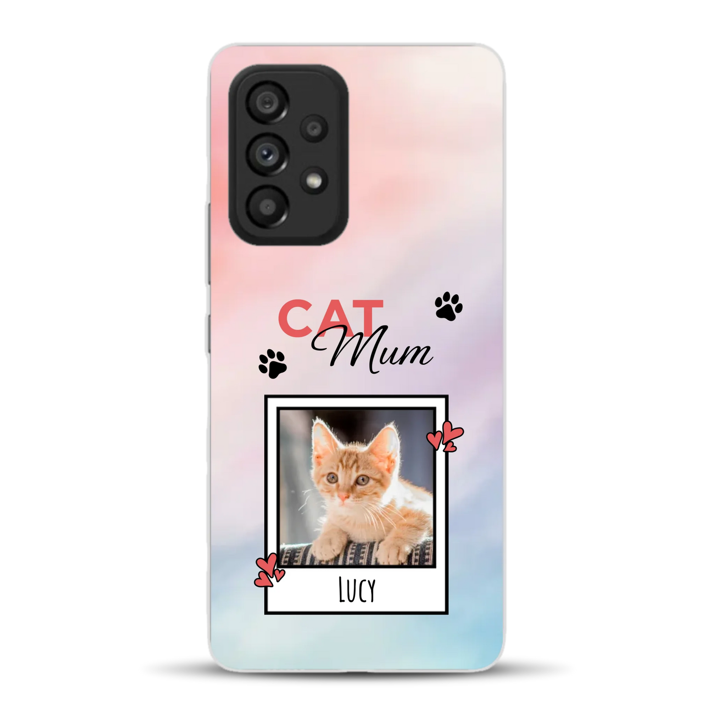 Katzen Mama - Individuelle Handyhülle für Samsung