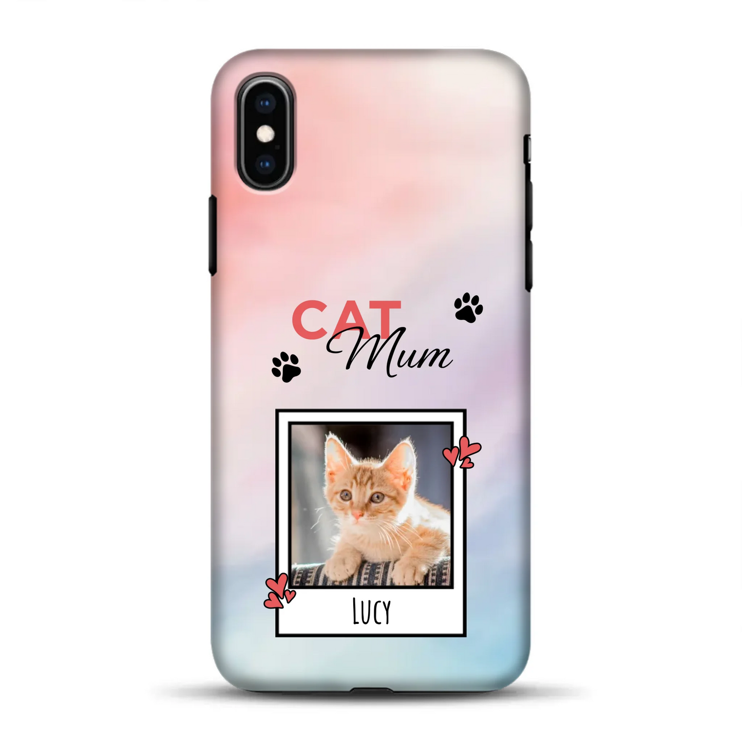 Katzen Mama - Individuelle Premium Hülle für iPhone