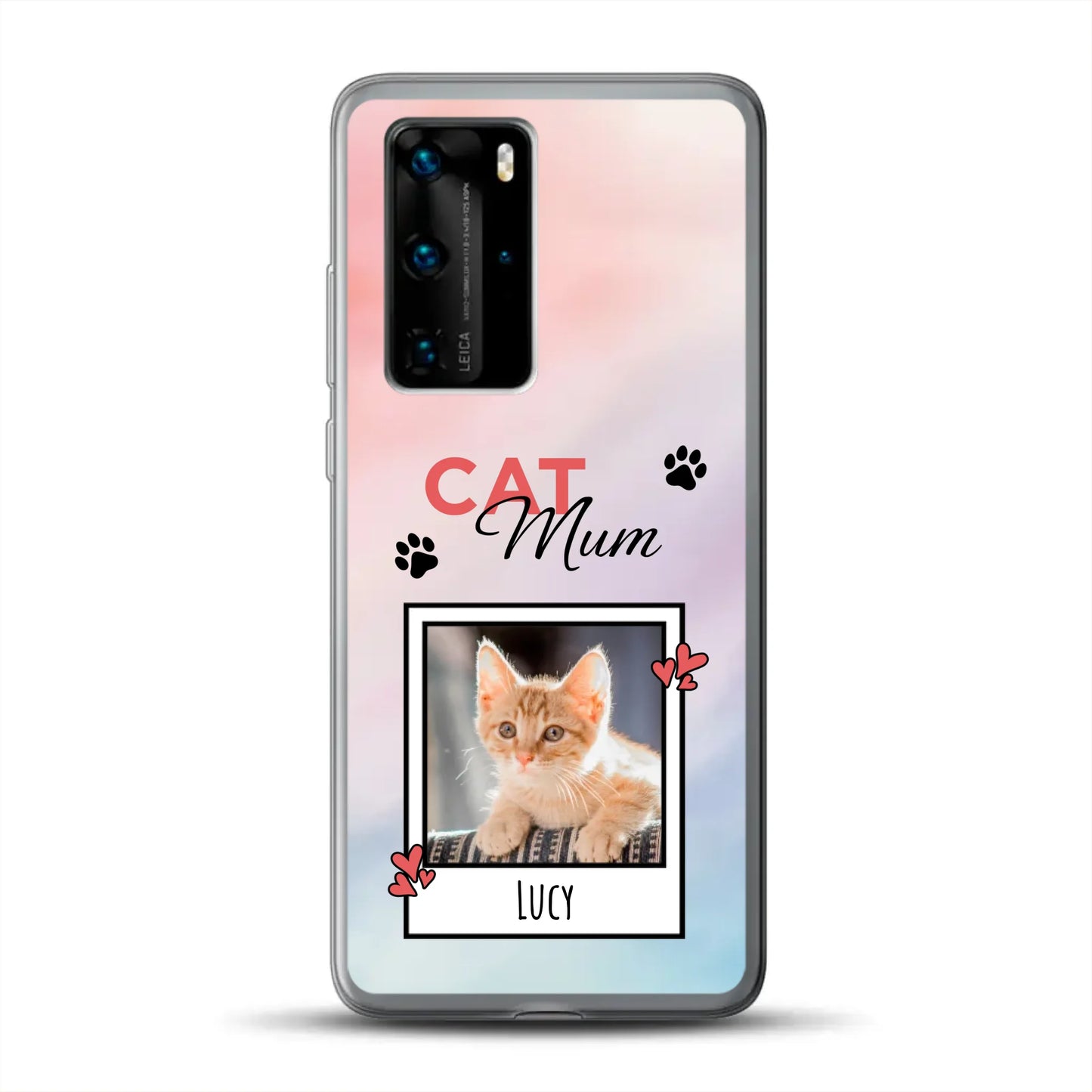 Katzen Mama - Individuelle Handyhülle für Huawei
