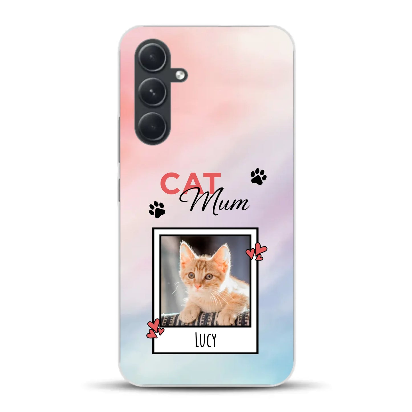Katzen Mama - Individuelle Handyhülle für Samsung