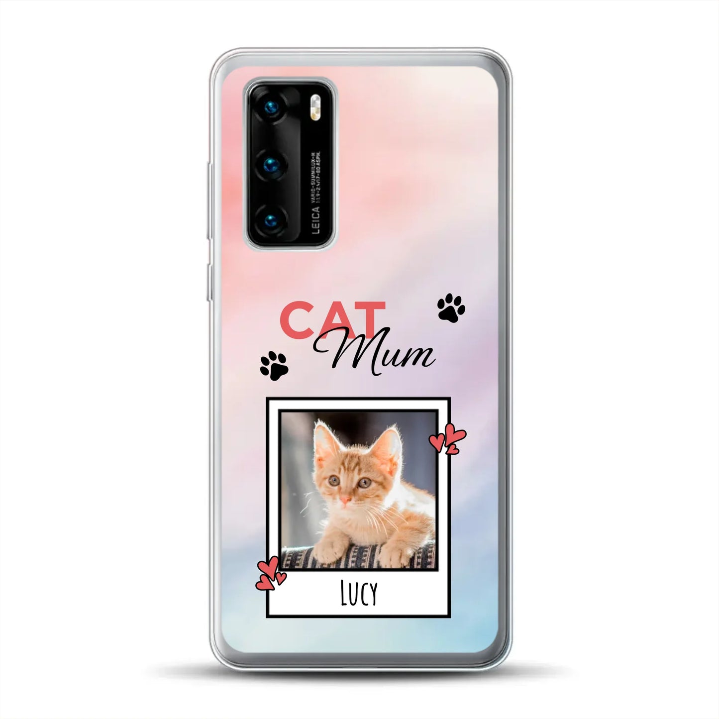 Katzen Mama - Individuelle Handyhülle für Huawei