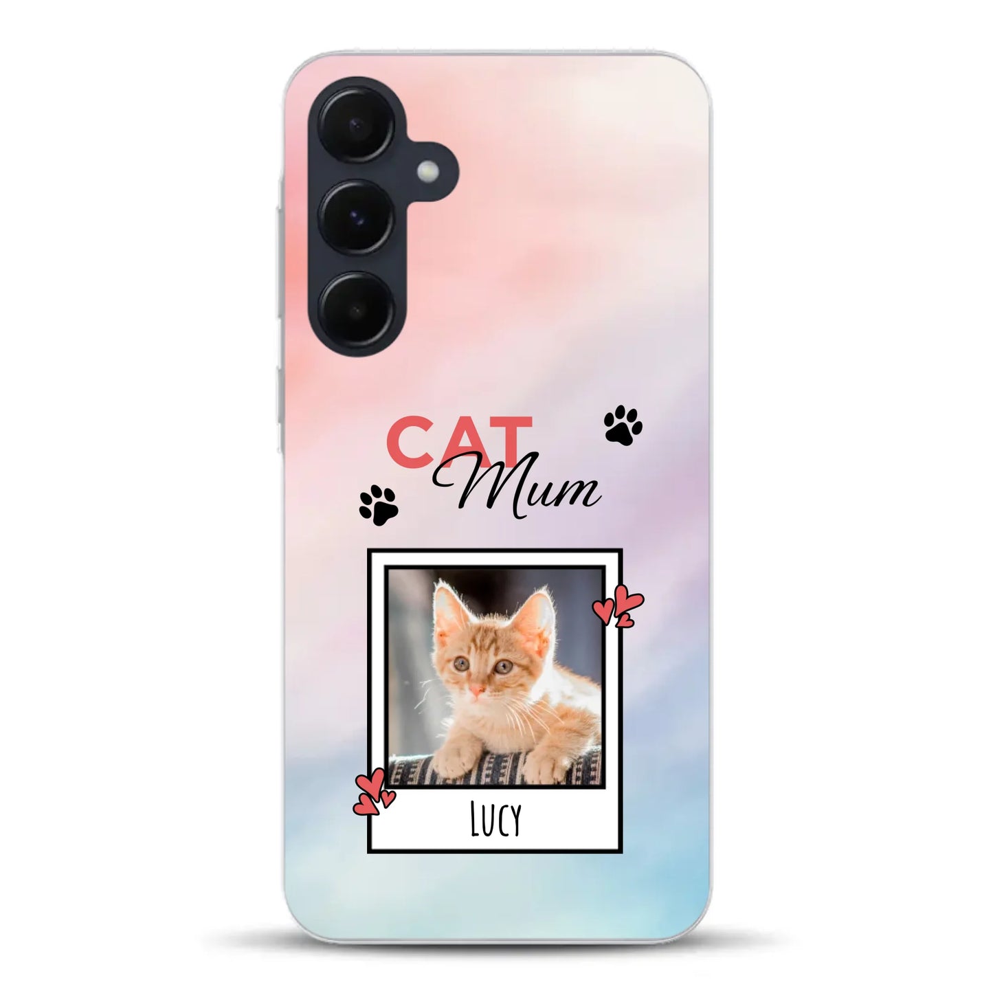 Katzen Mama - Individuelle Handyhülle für Samsung