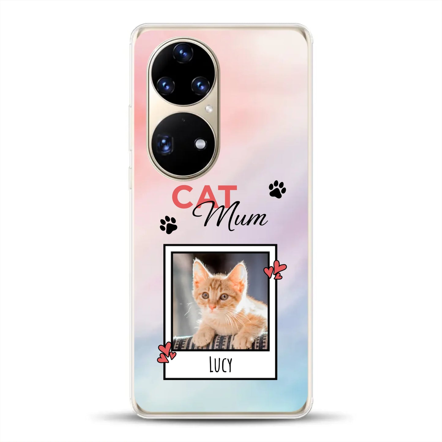 Katzen Mama - Individuelle Handyhülle für Huawei