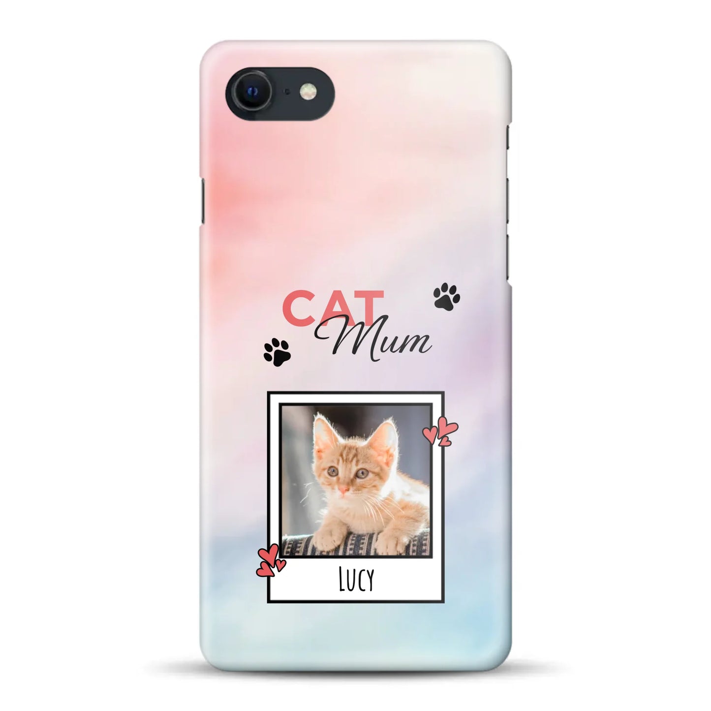 Katzen Mama - Individuelle Hardcase Hülle für iPhone