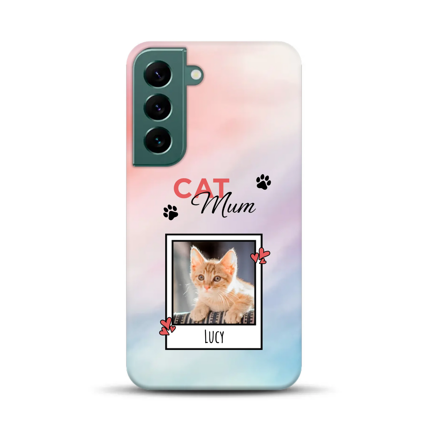 Katzen Mama - Individuelle Premium Hülle für Samsung