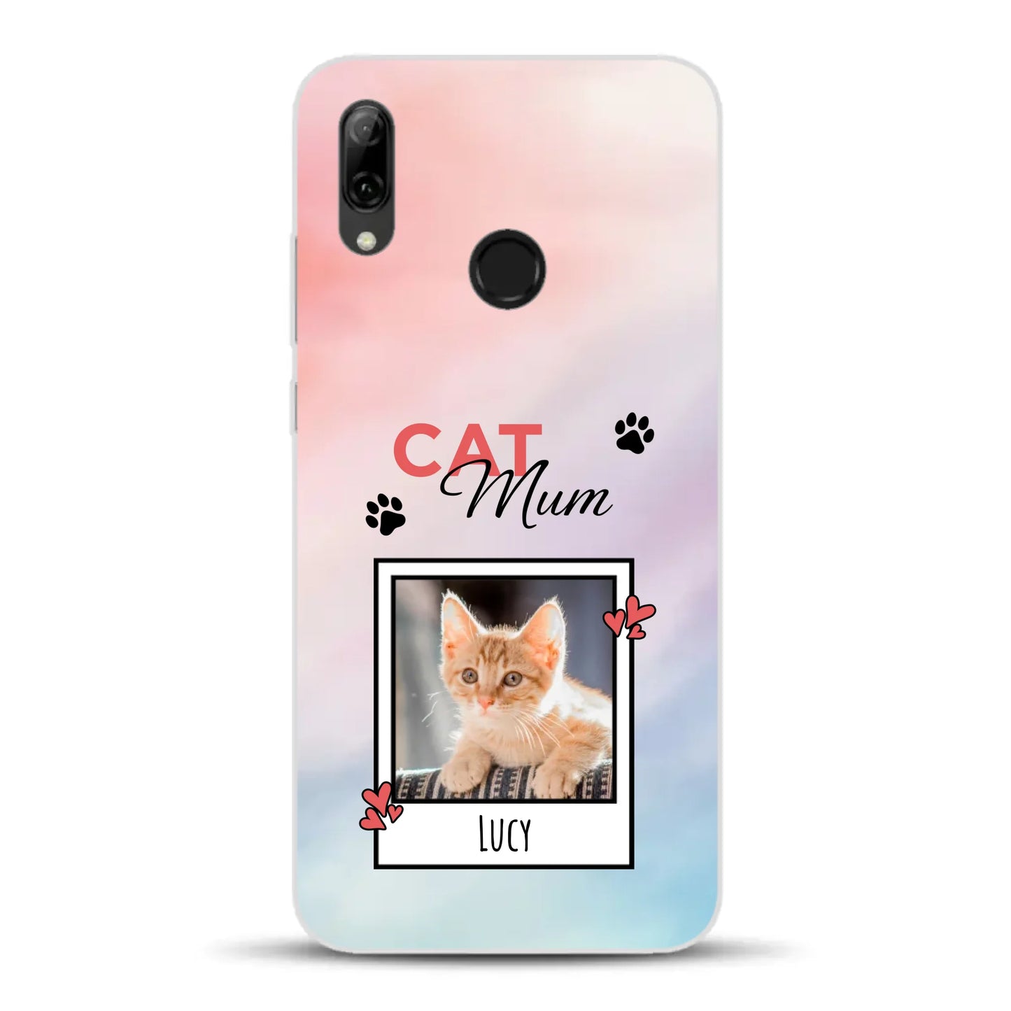 Katzen Mama - Individuelle Handyhülle für Huawei
