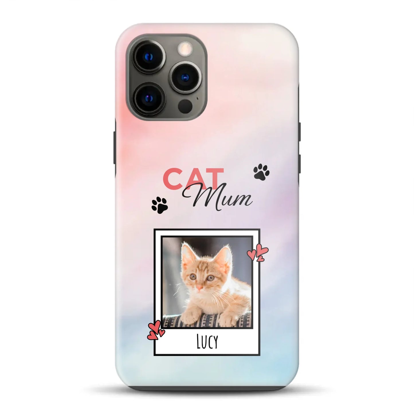Katzen Mama - Individuelle Premium Hülle für iPhone