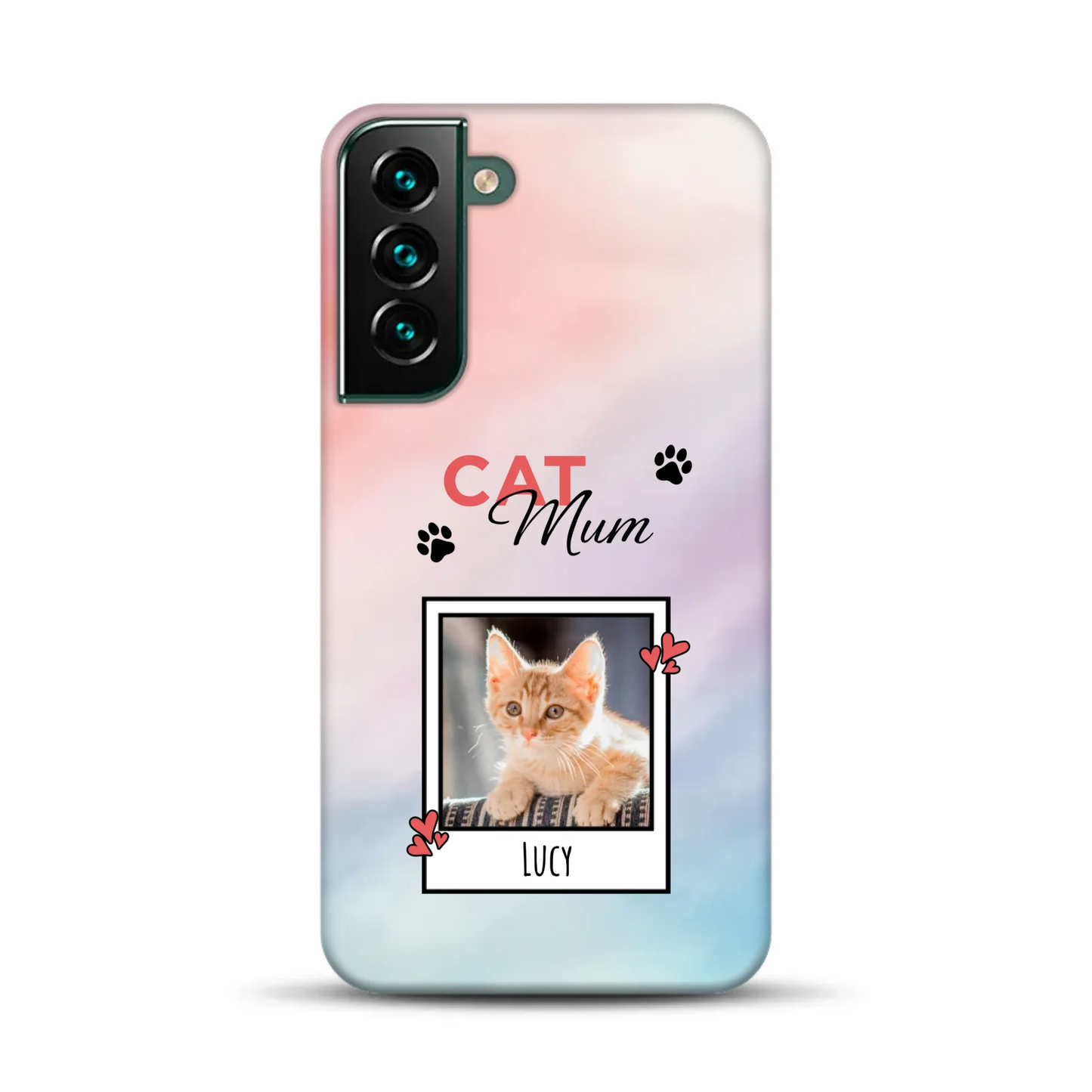 Katzen Mama - Individuelle Premium Hülle für Samsung