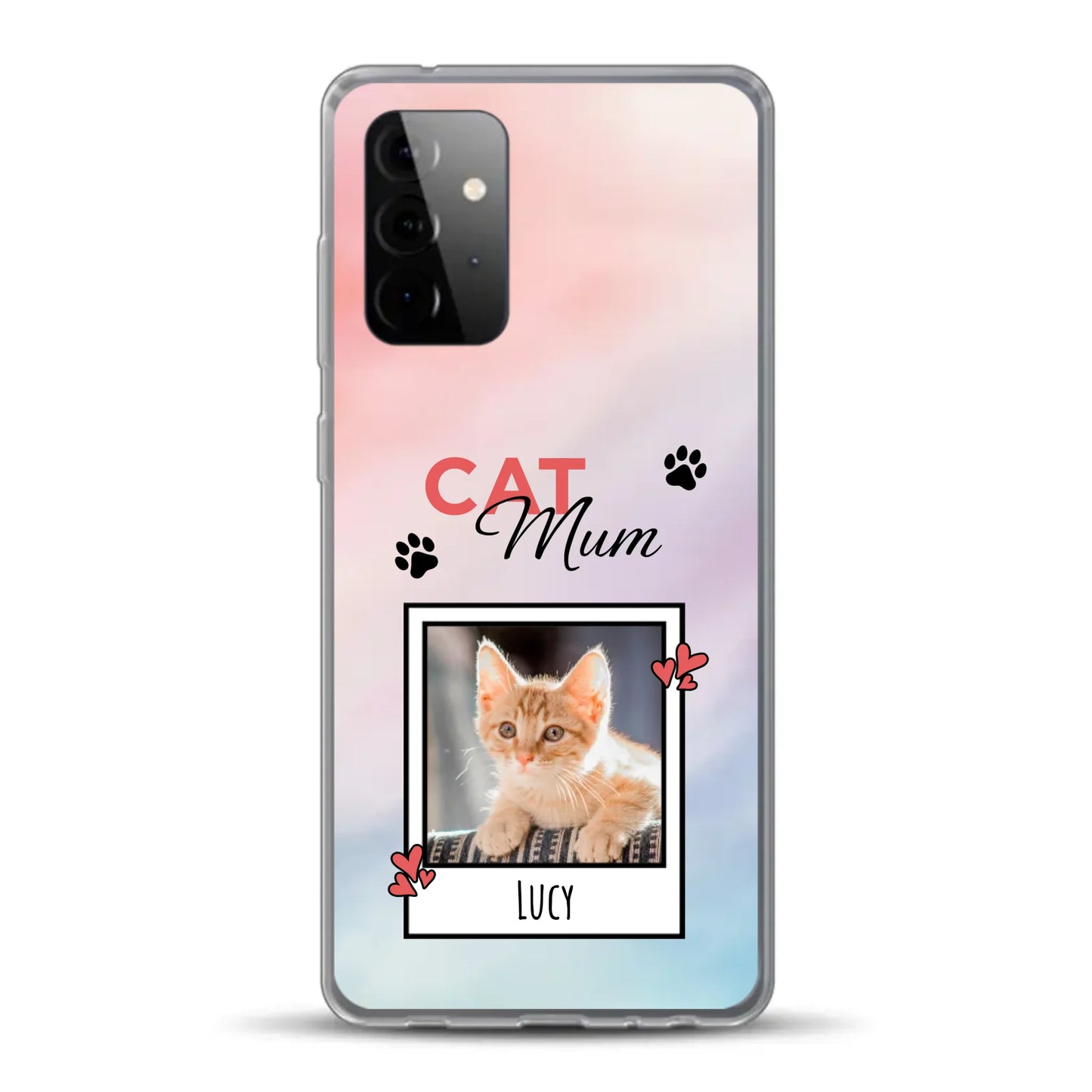 Katzen Mama - Individuelle Handyhülle für Samsung