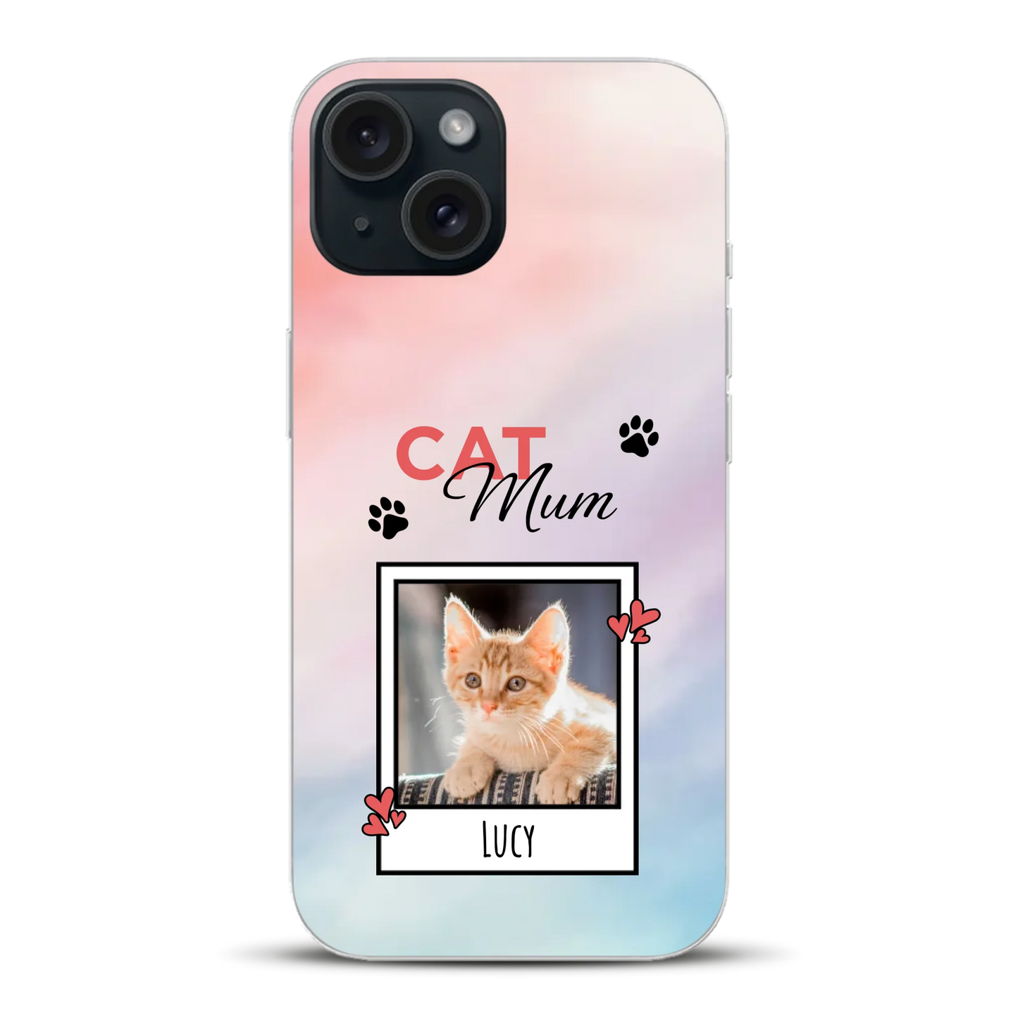 Katzen Mama - Individuelle Handyhülle für iPhone