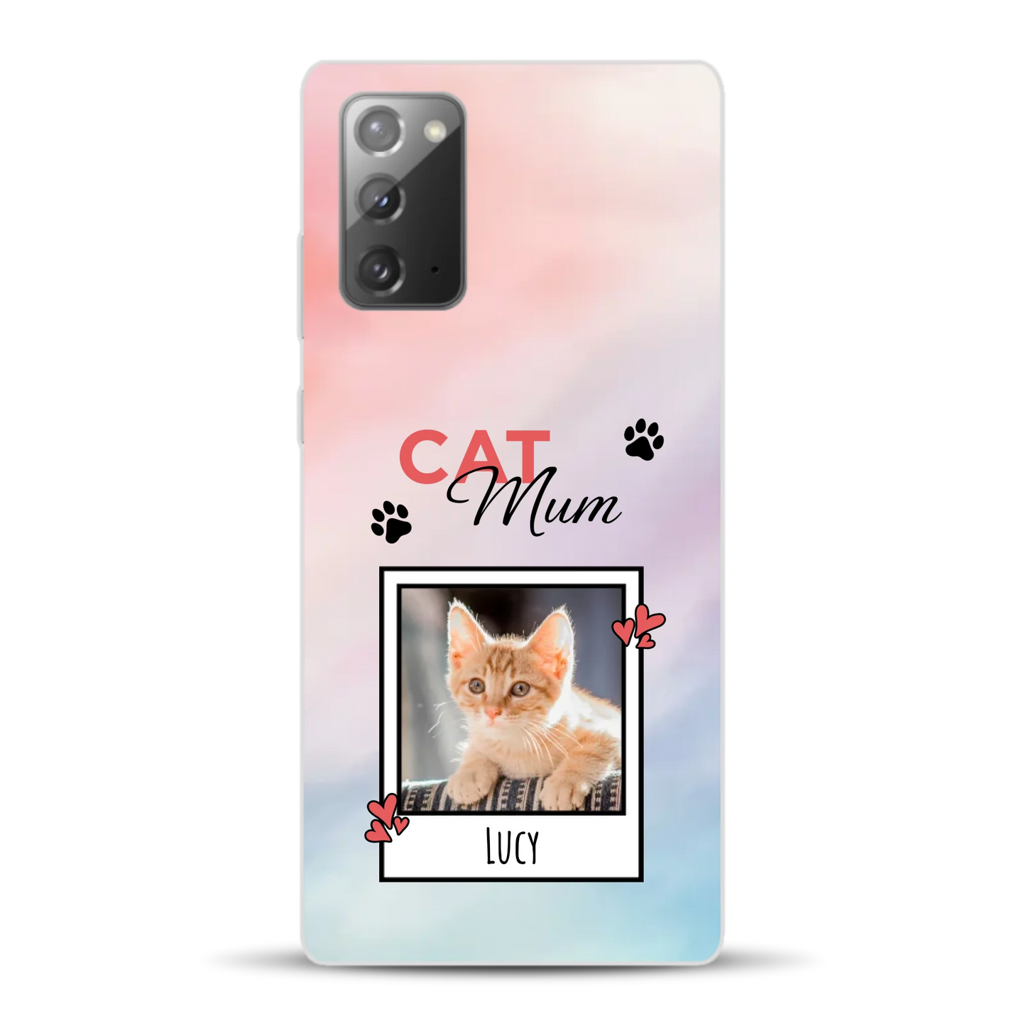 Katzen Mama - Individuelle Handyhülle für Samsung