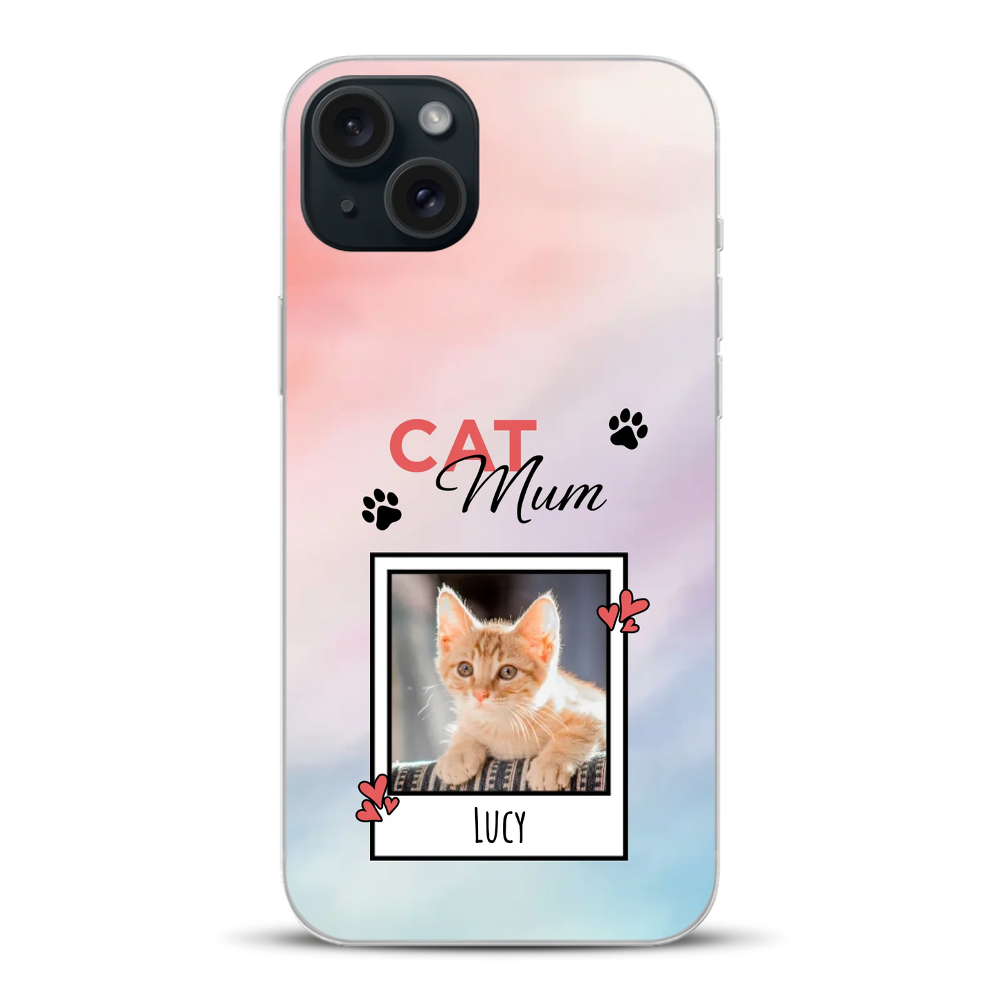 Katzen Mama - Individuelle Handyhülle für iPhone