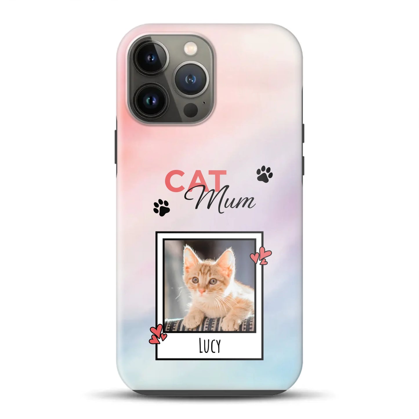 Katzen Mama - Individuelle Premium Hülle für iPhone